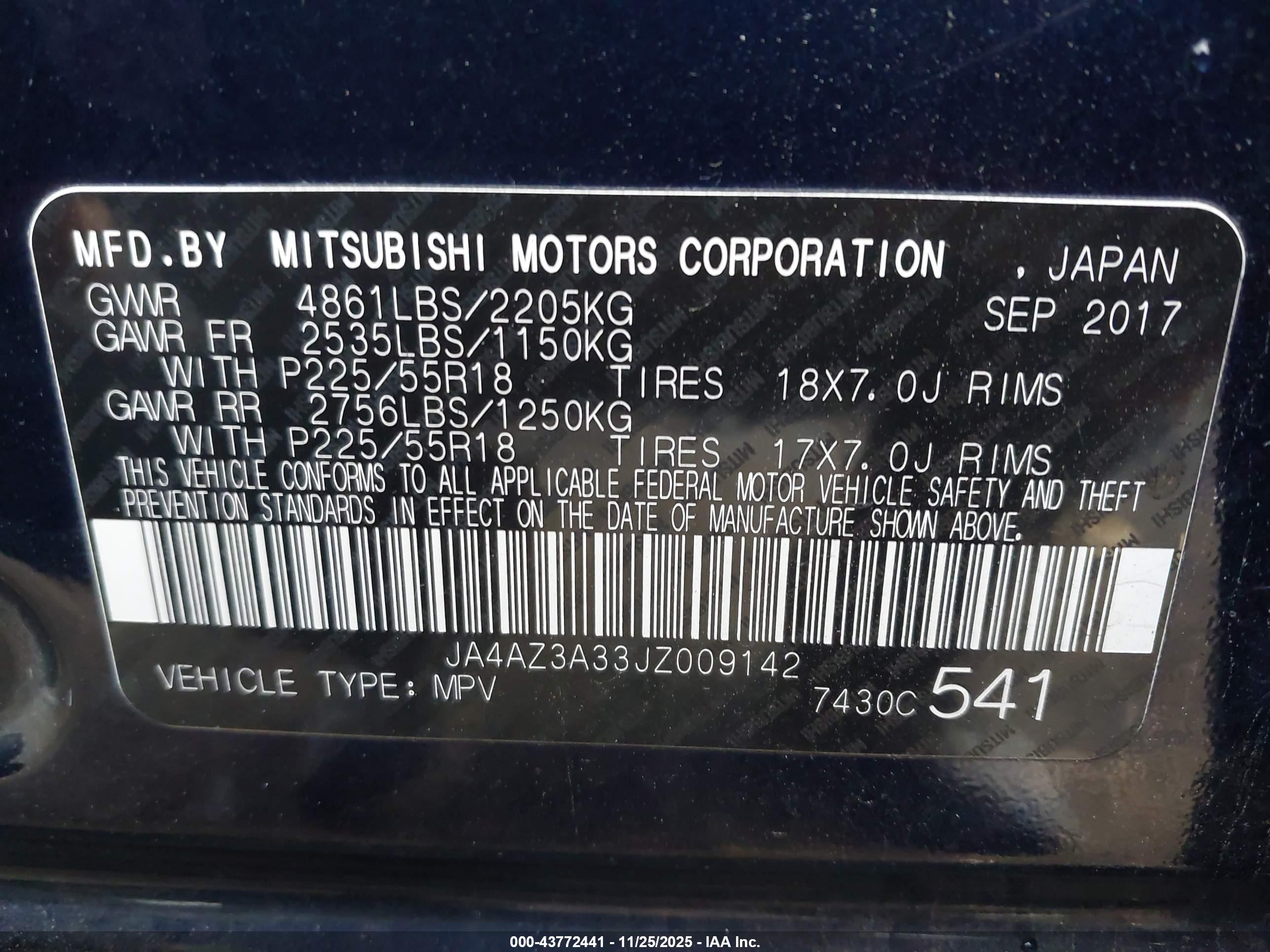 MITSUBISHI OUTLANDER image 9