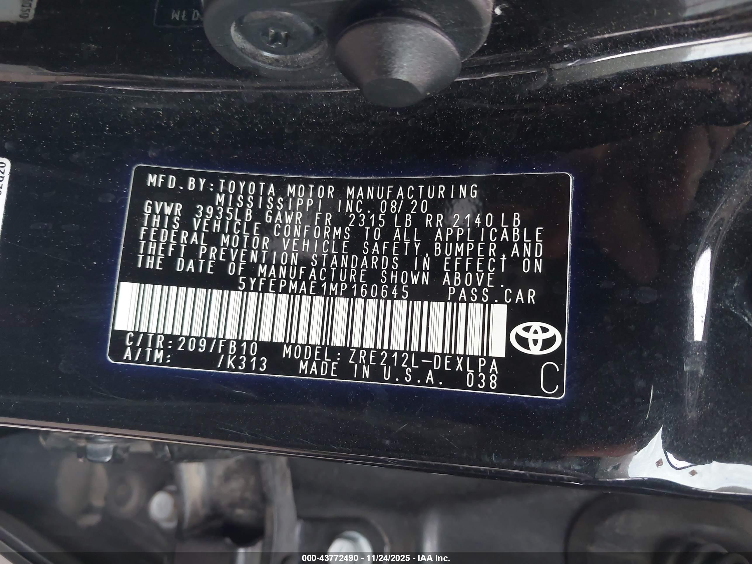 TOYOTA COROLLA image 9