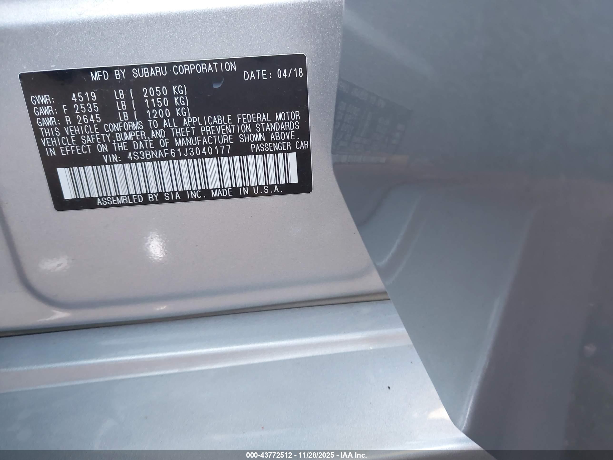 SUBARU LEGACY image 9