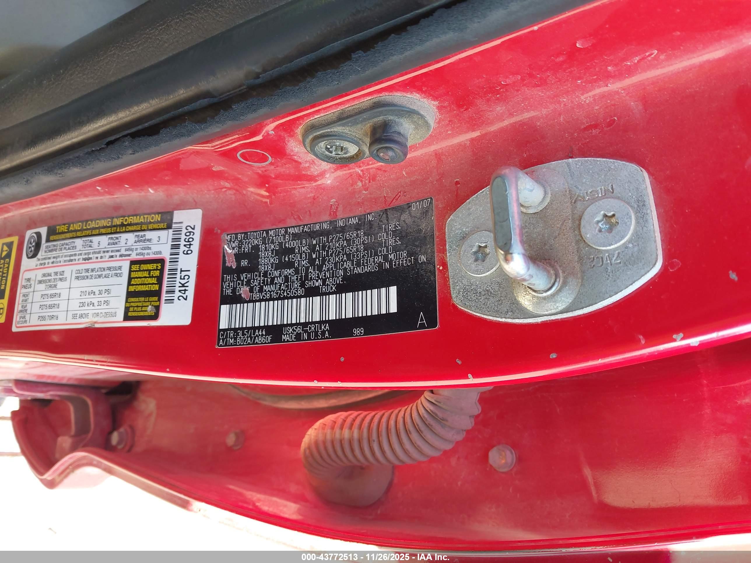 TOYOTA TUNDRA image 9