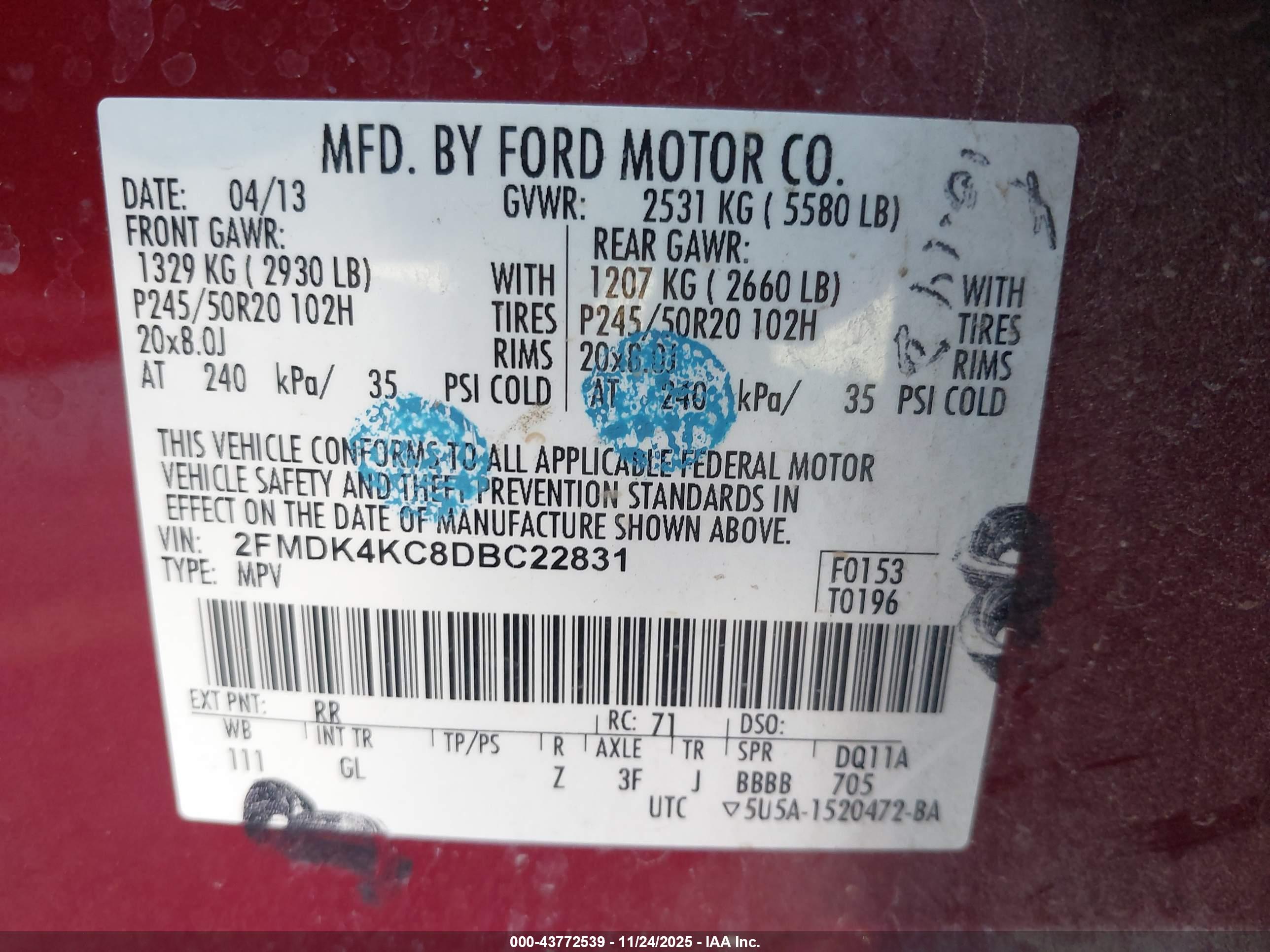 FORD EDGE image 9