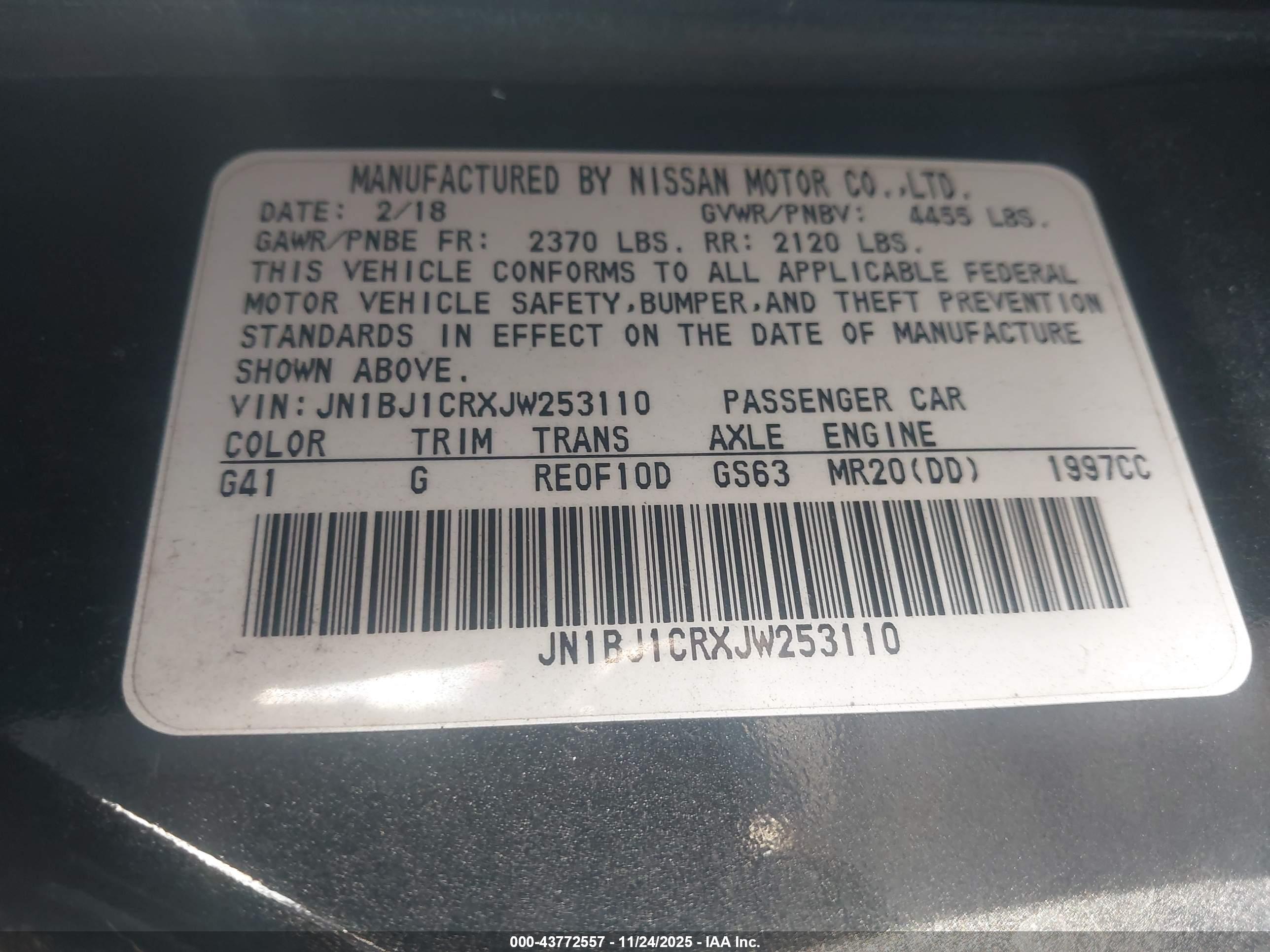 NISSAN ROGUE image 9