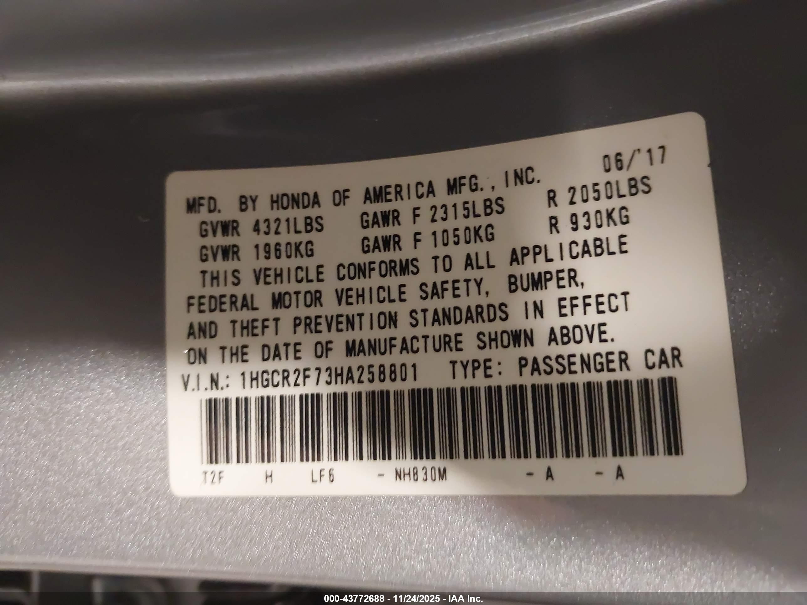HONDA ACCORD image 9