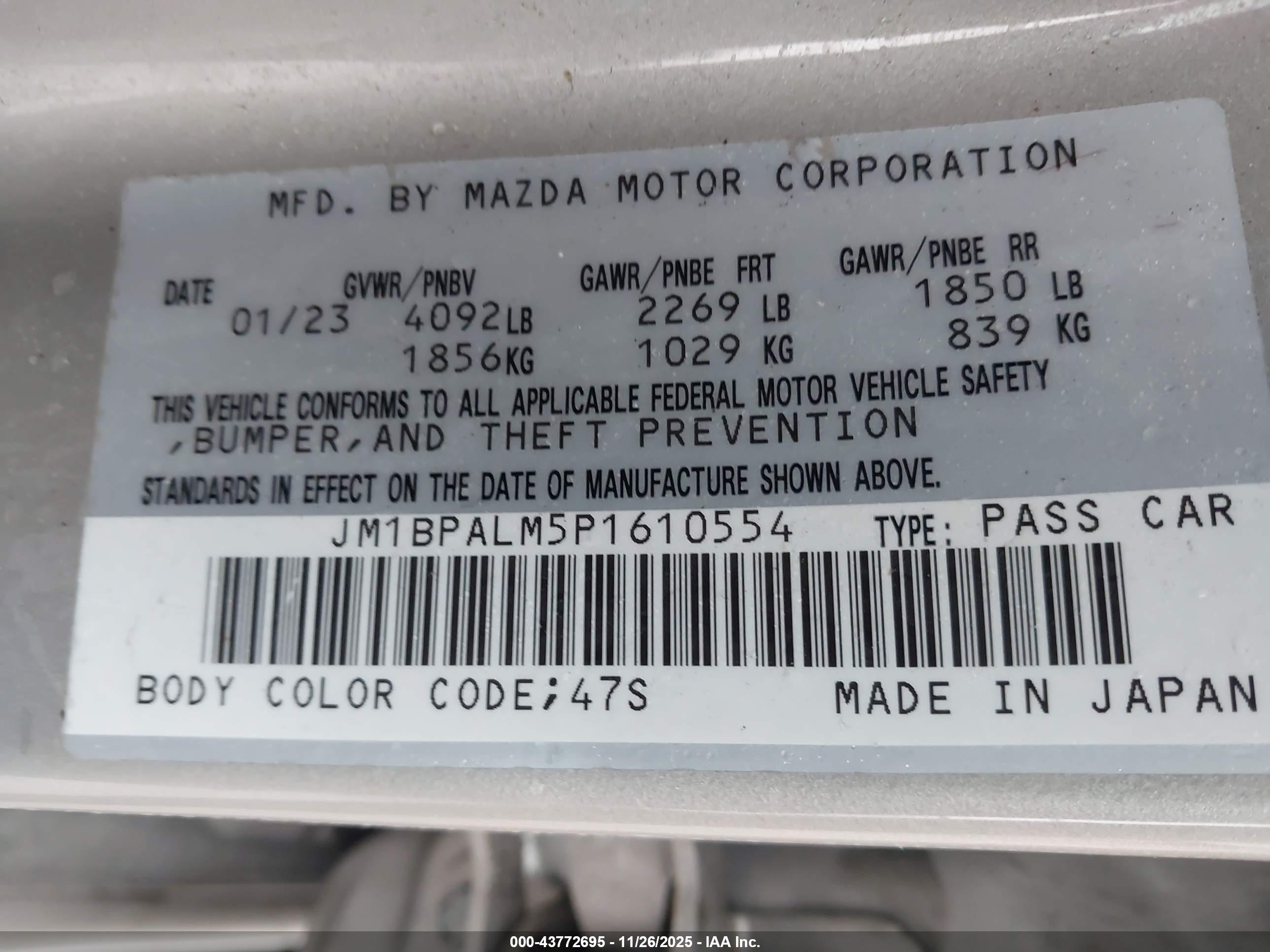 MAZDA MAZDA3 image 9