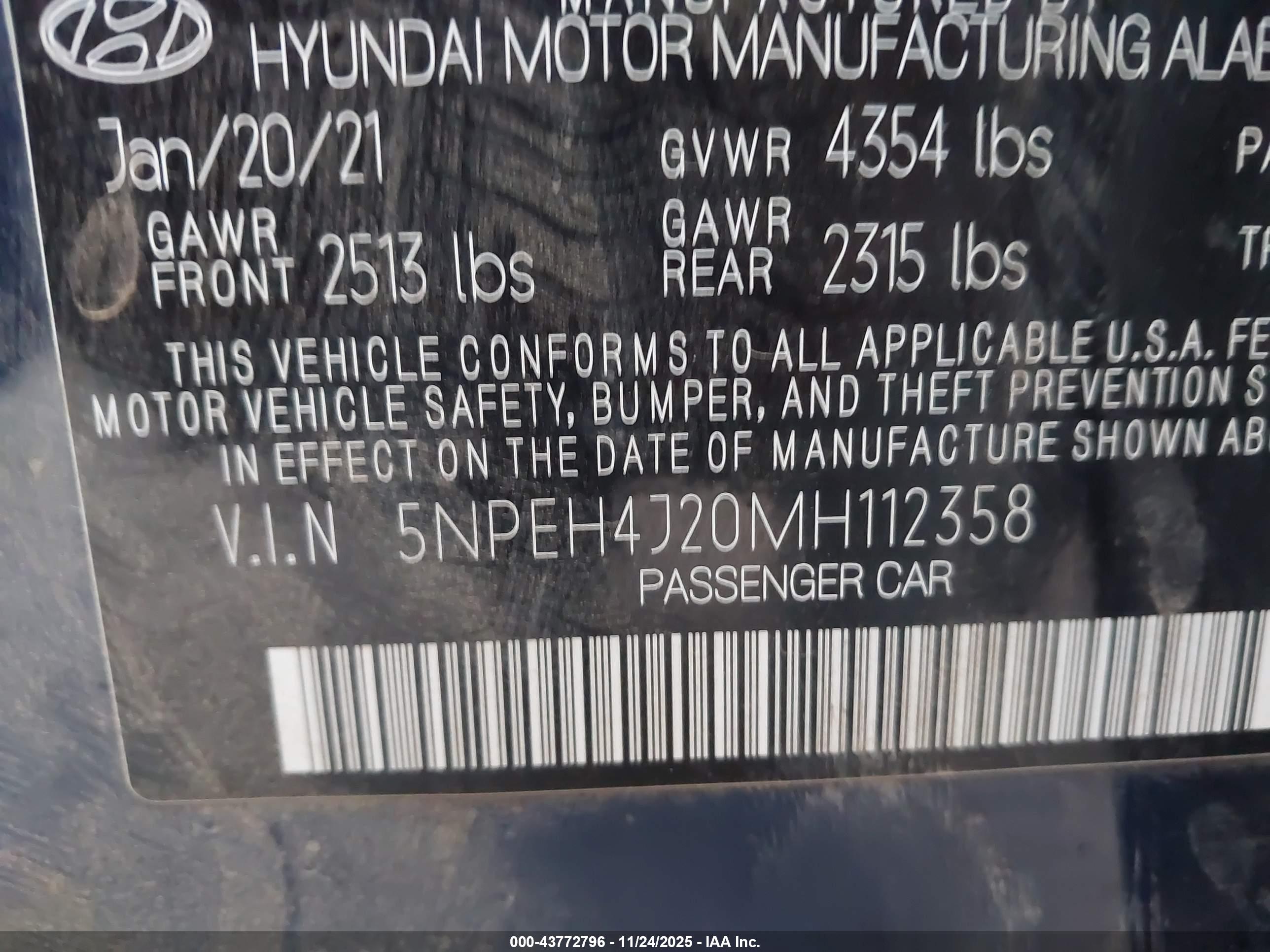 HYUNDAI SONATA image 9