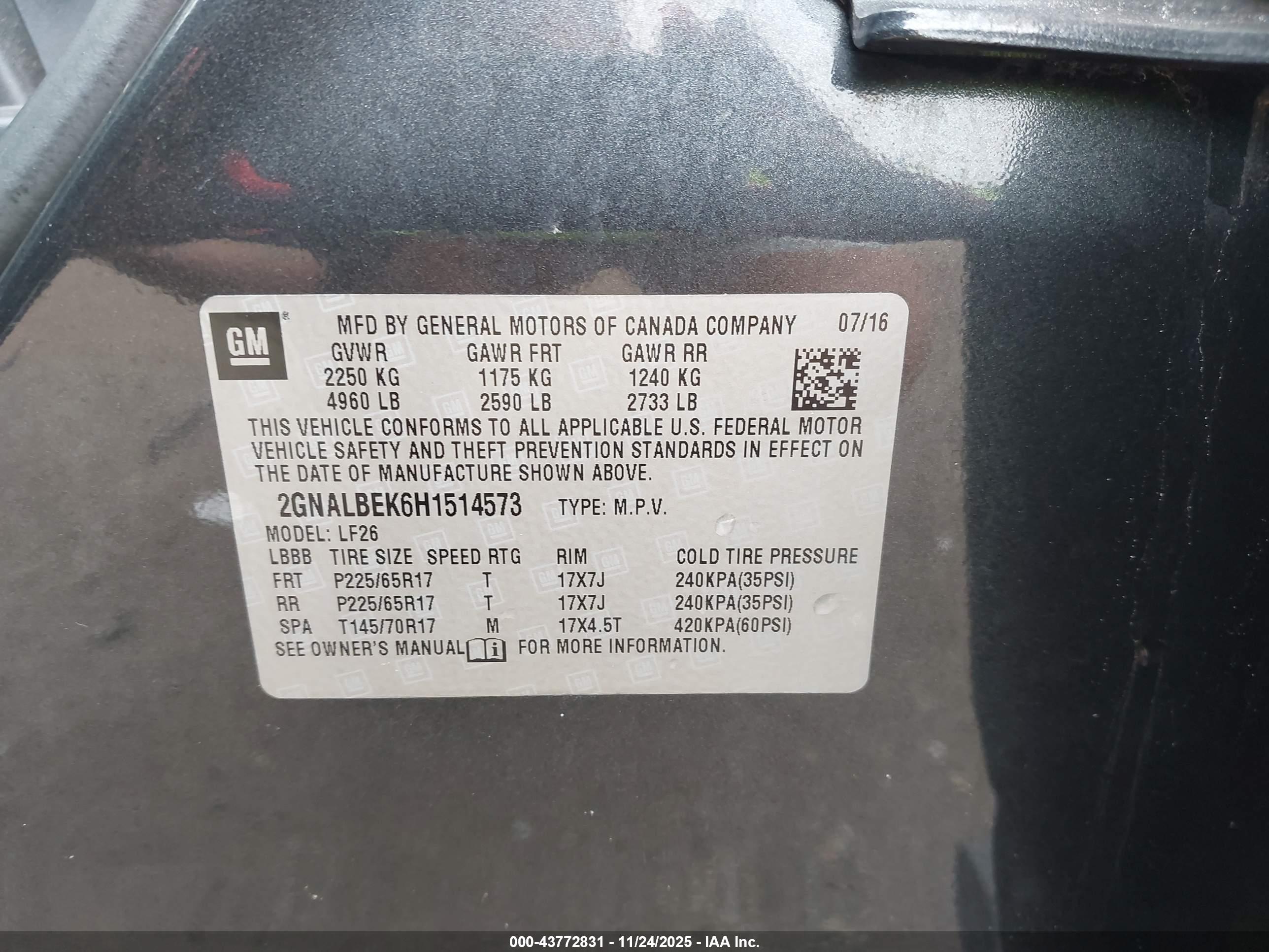 CHEVROLET EQUINOX image 9