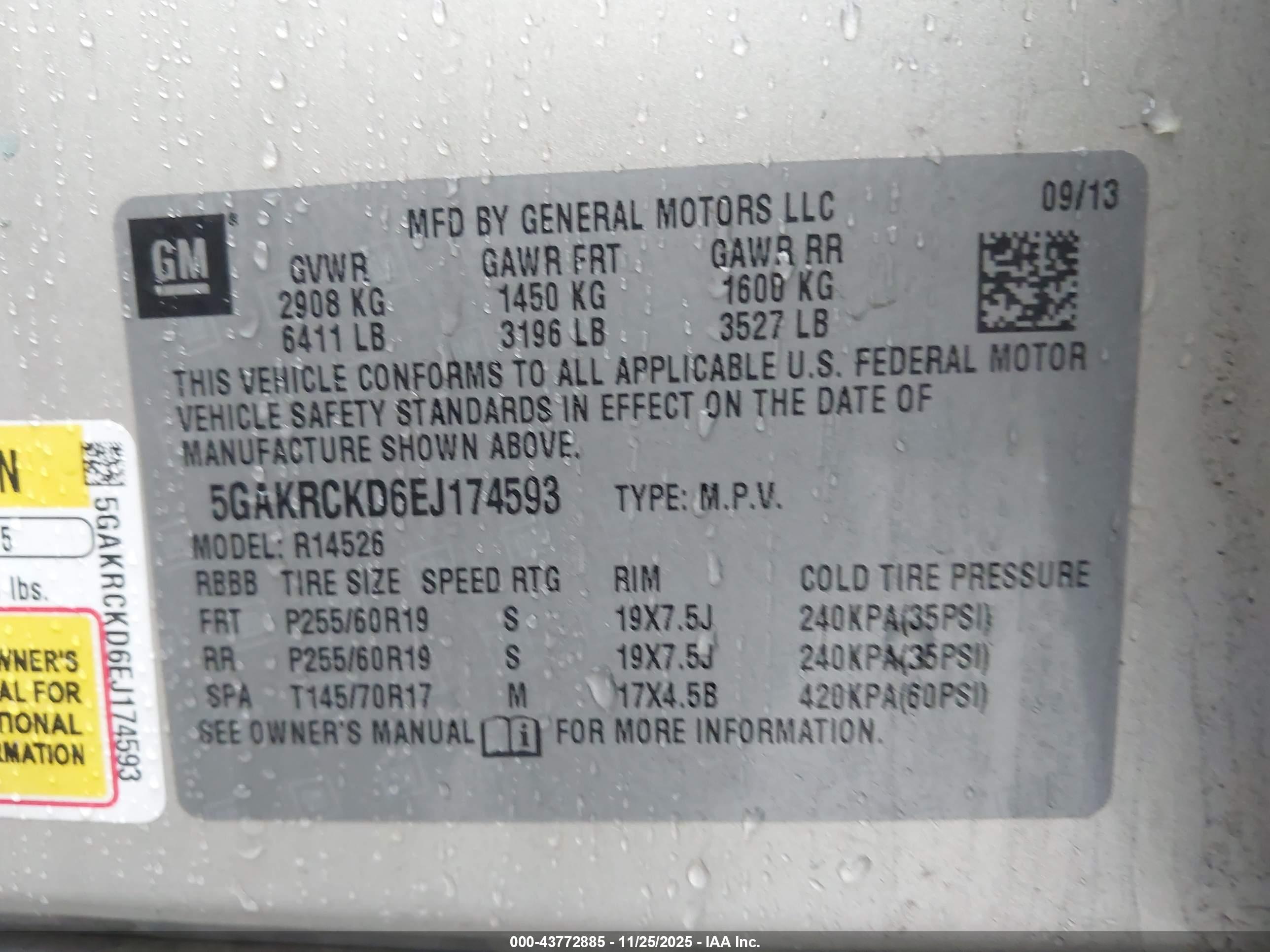BUICK ENCLAVE image 9