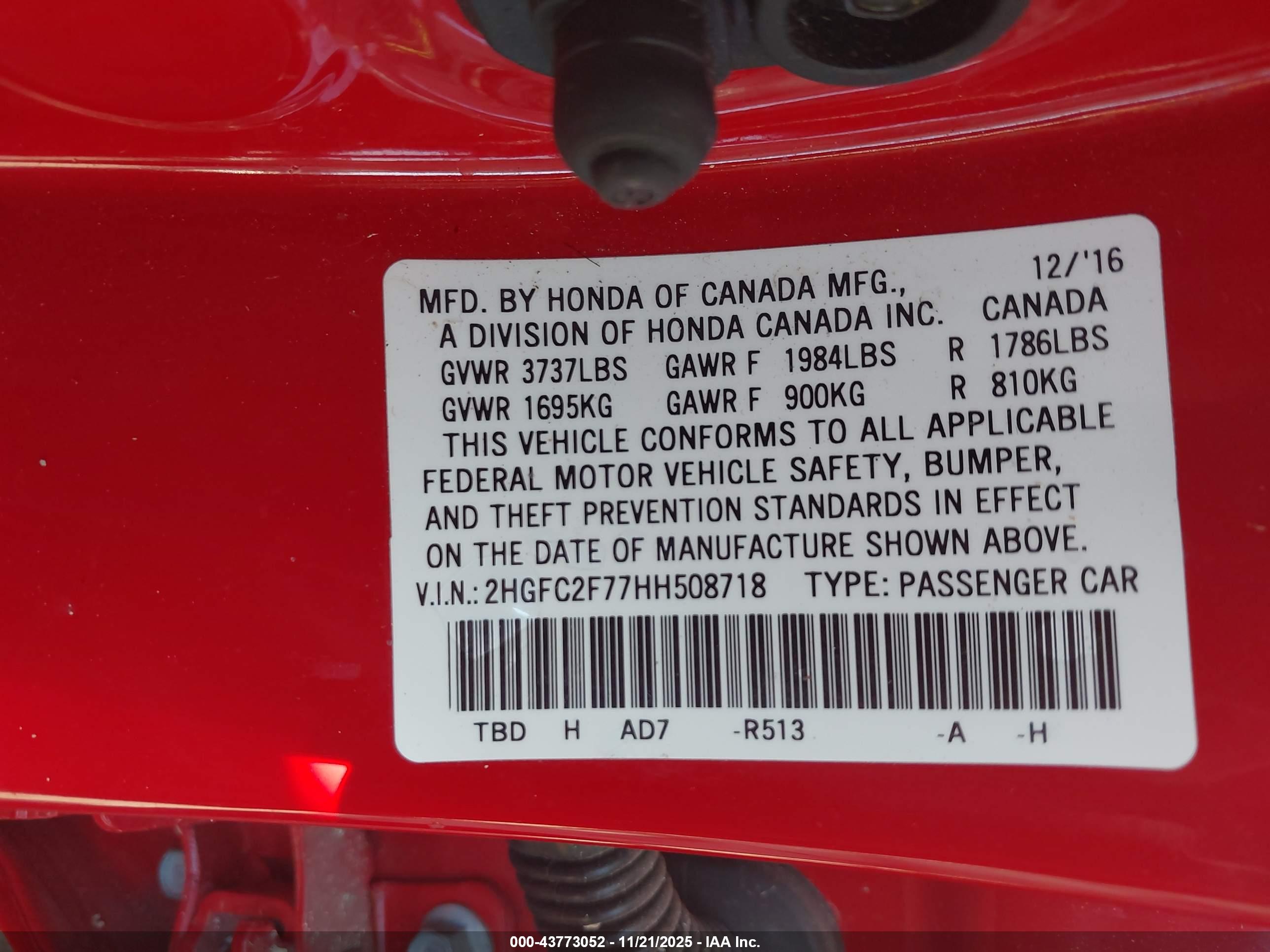 HONDA CIVIC image 9
