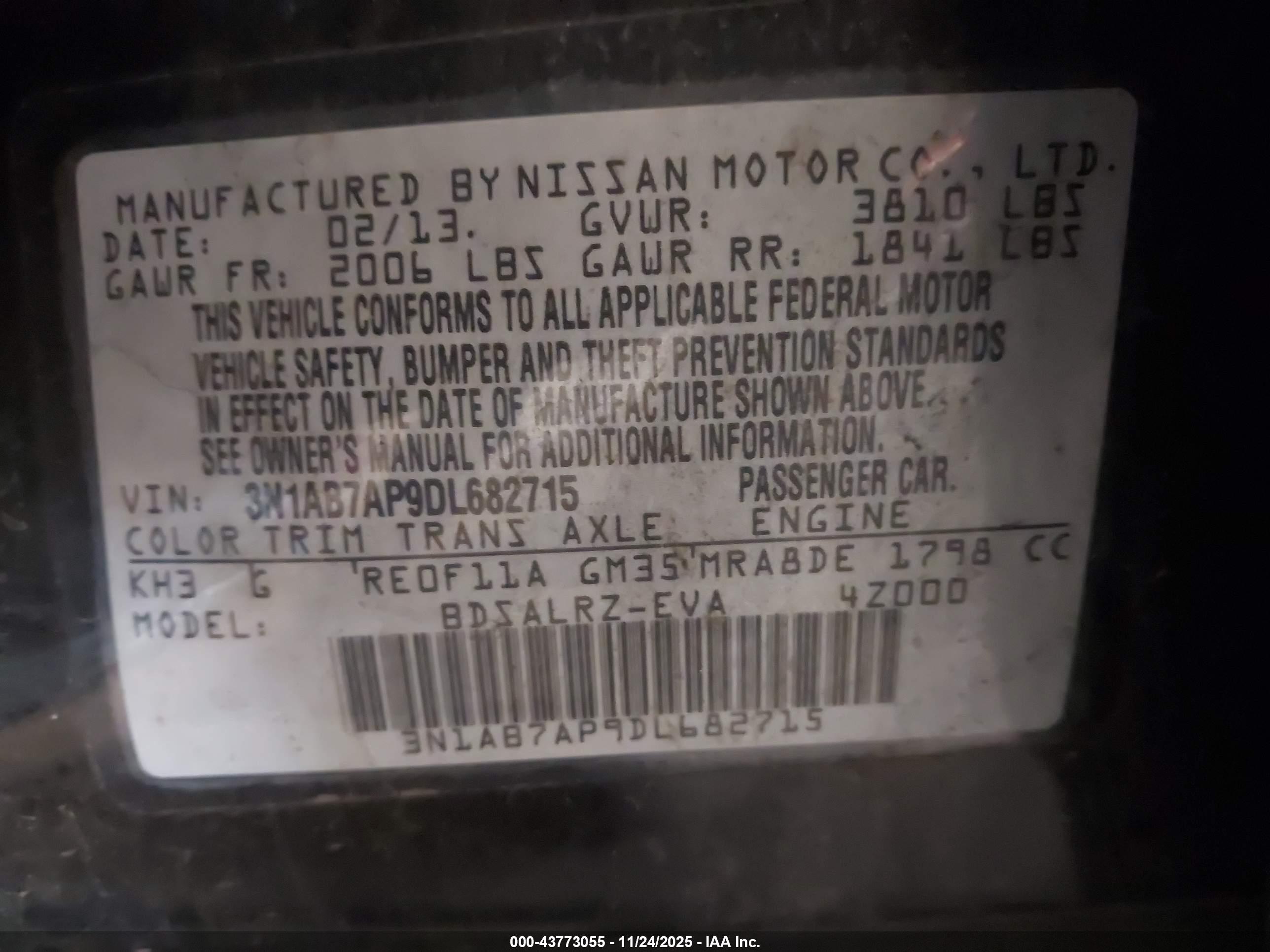 NISSAN SENTRA image 9