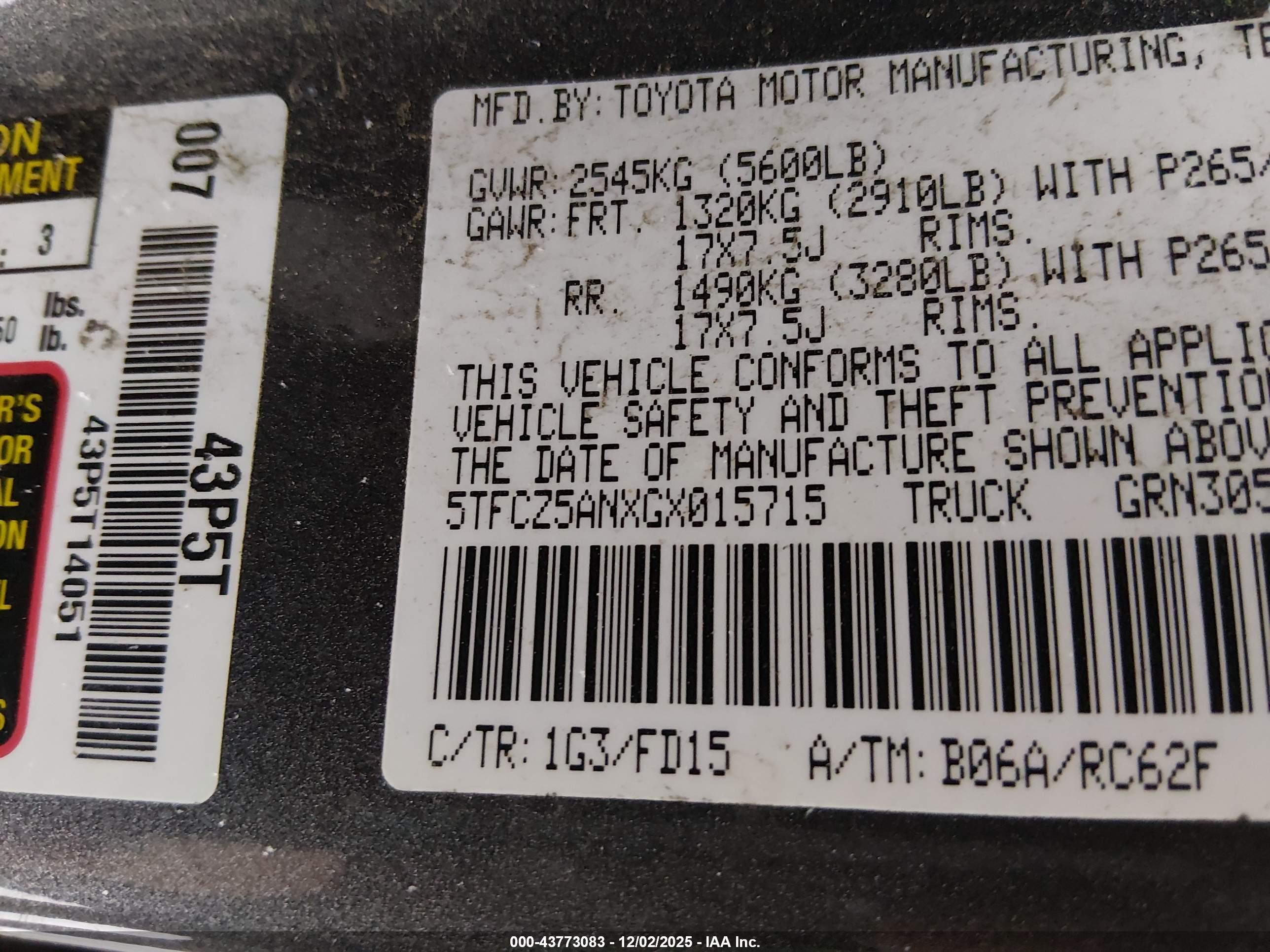 TOYOTA TACOMA image 9