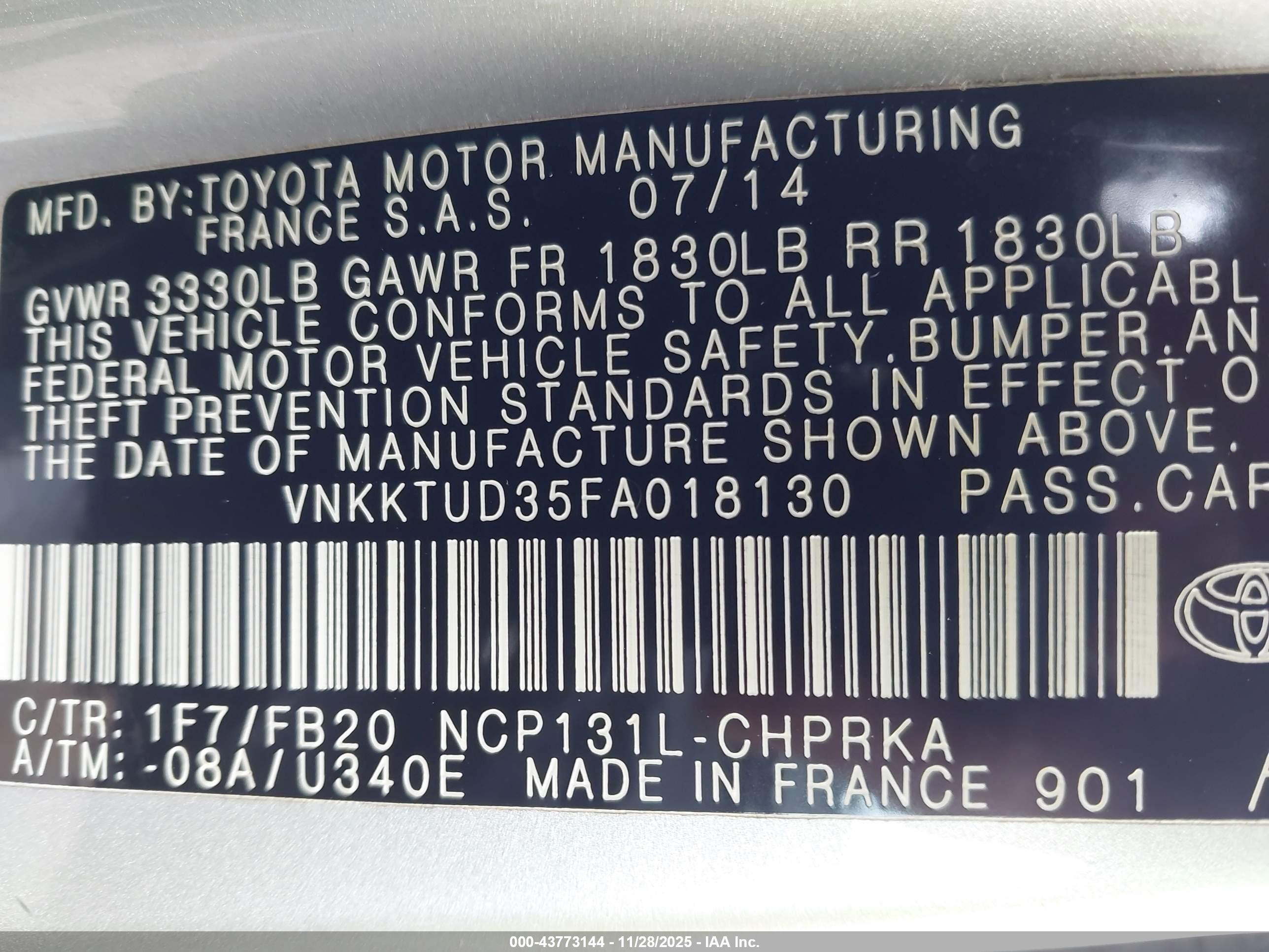 TOYOTA YARIS image 9