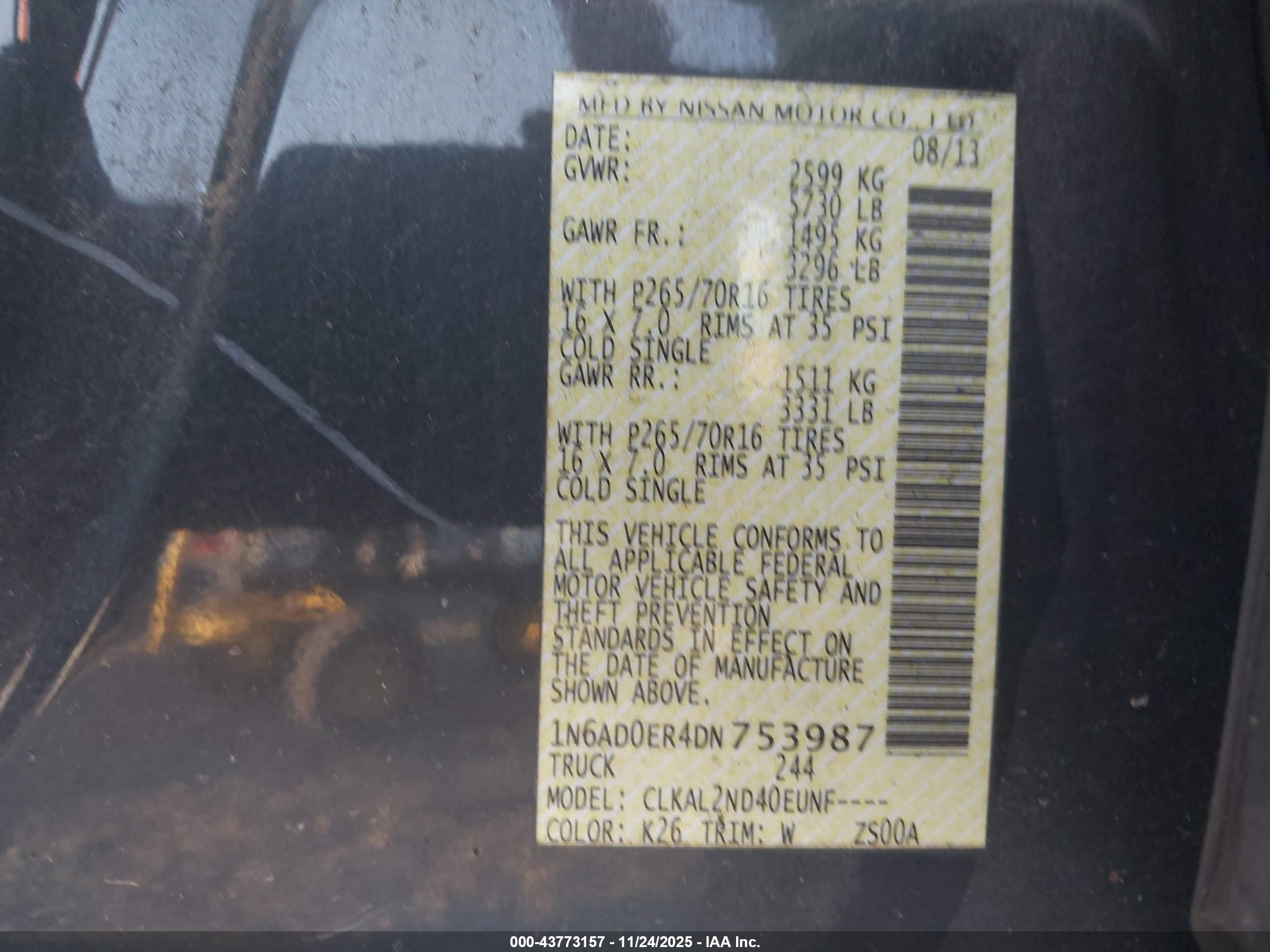 NISSAN FRONTIER image 9