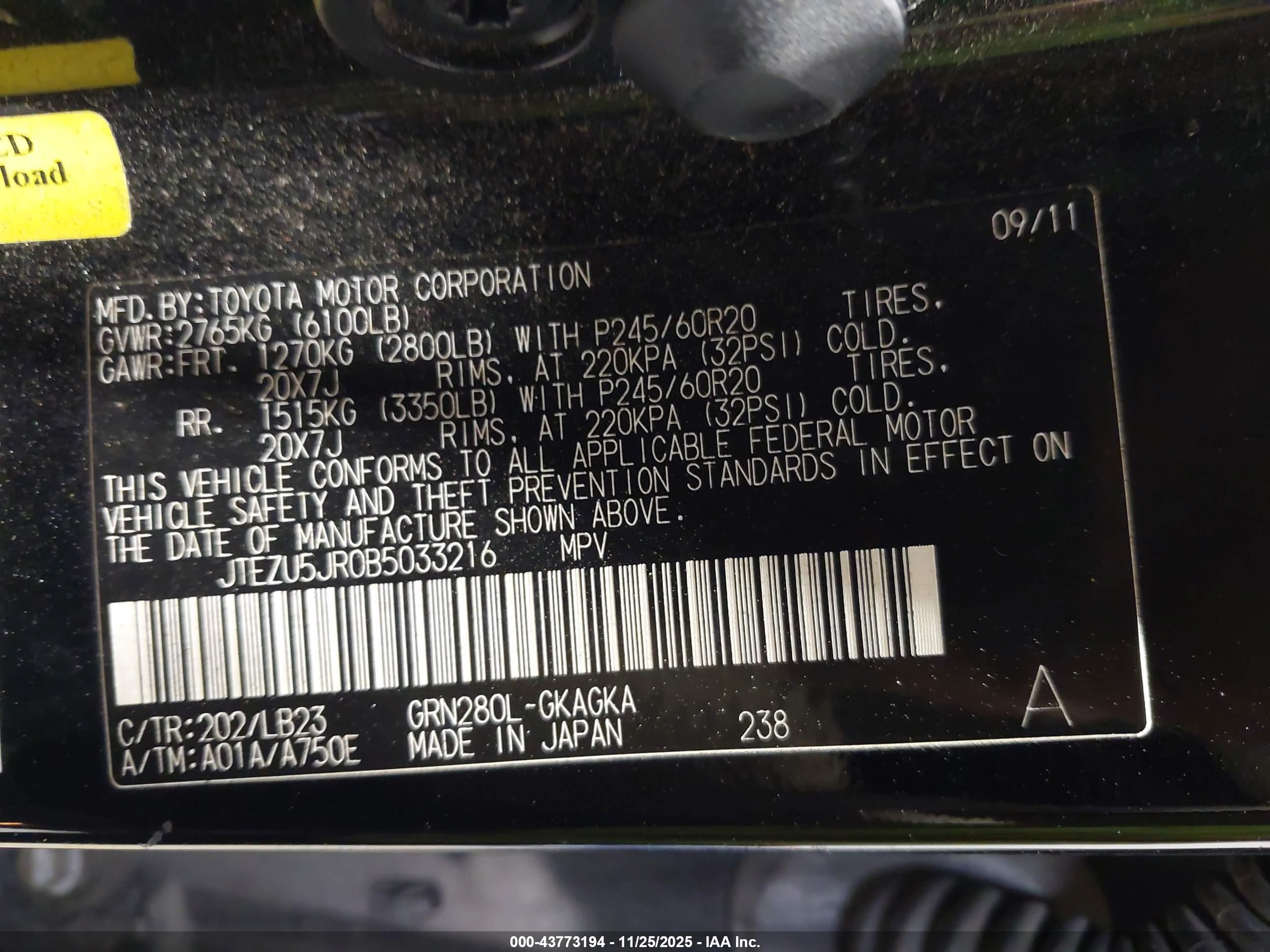 TOYOTA 4RUNNER image 9