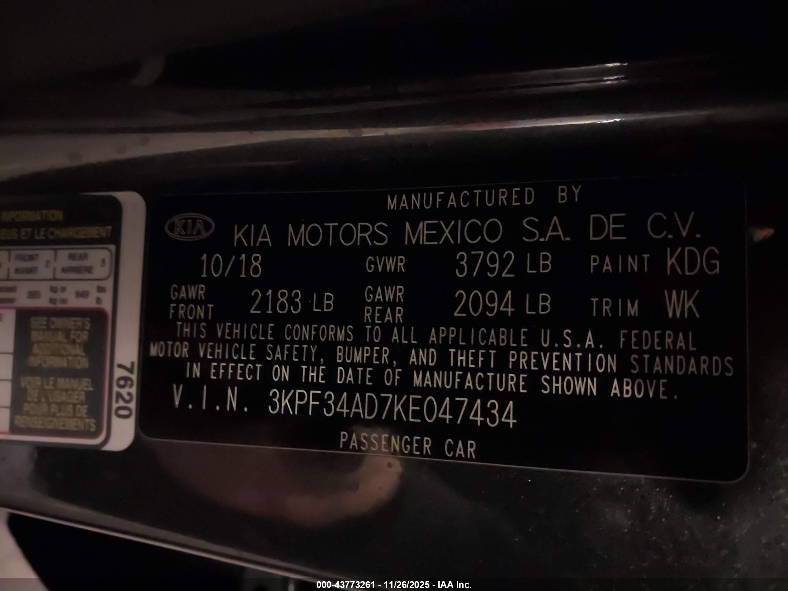 KIA FORTE image 9