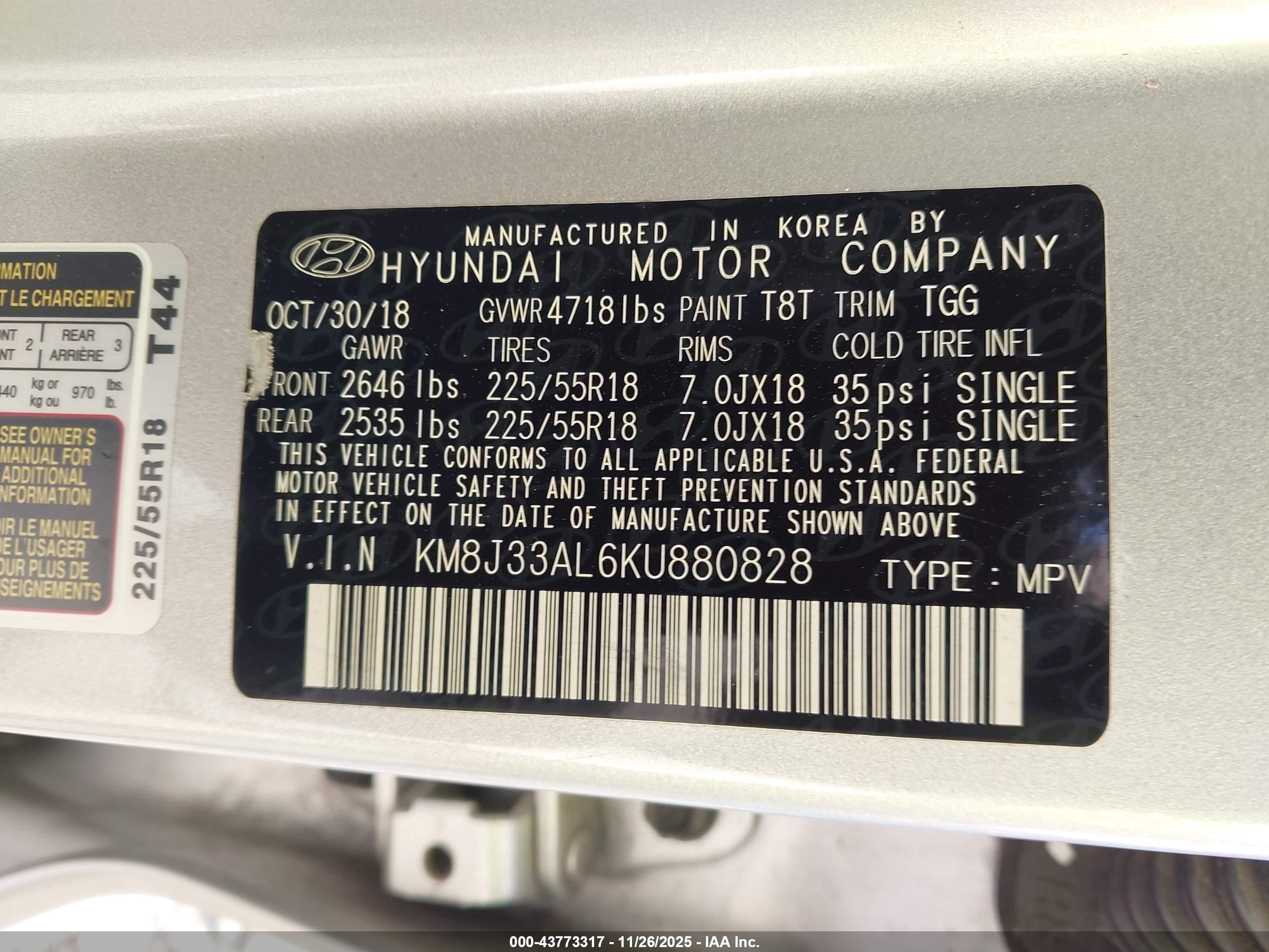 HYUNDAI TUCSON image 9