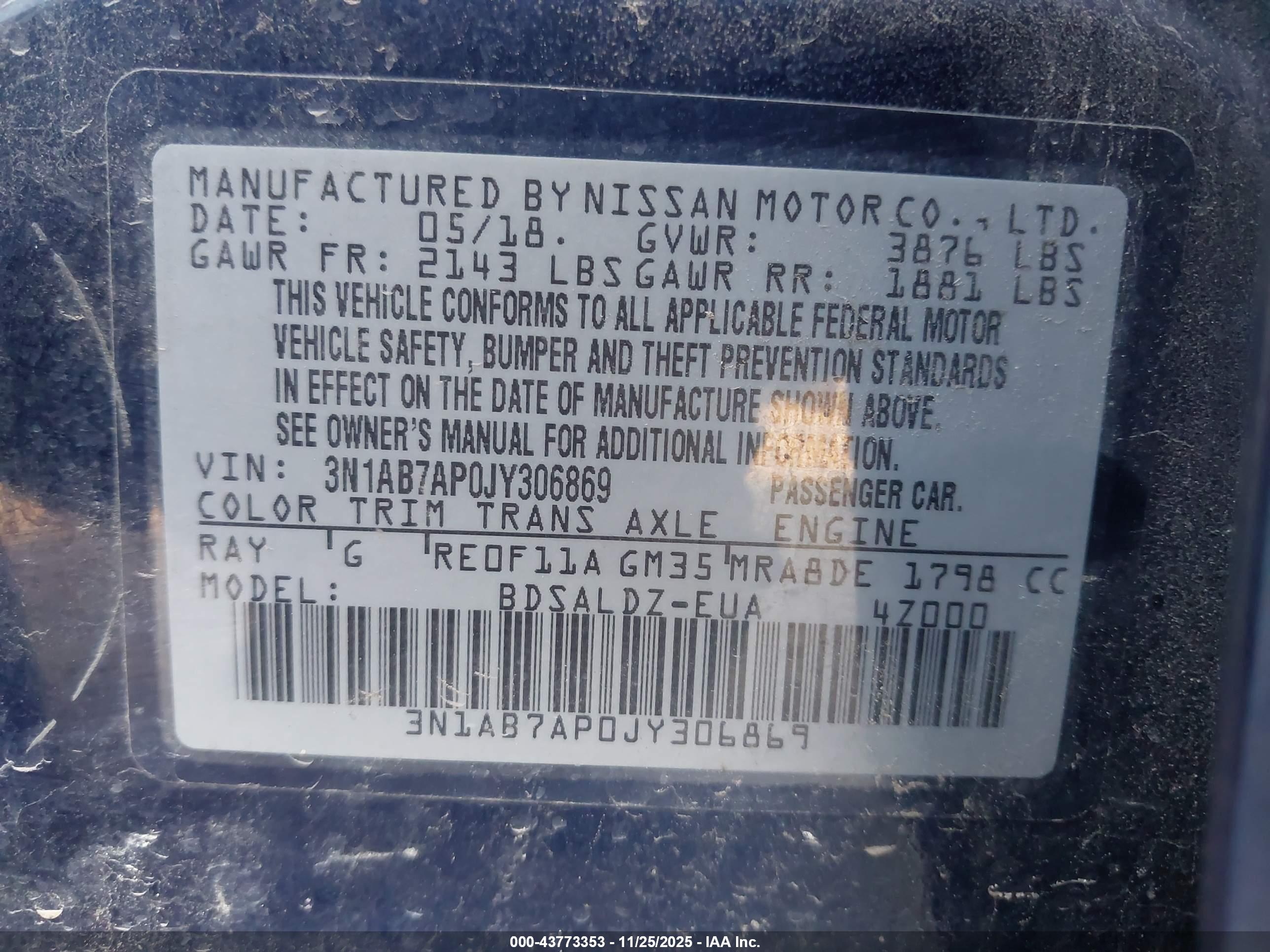 NISSAN SENTRA image 9
