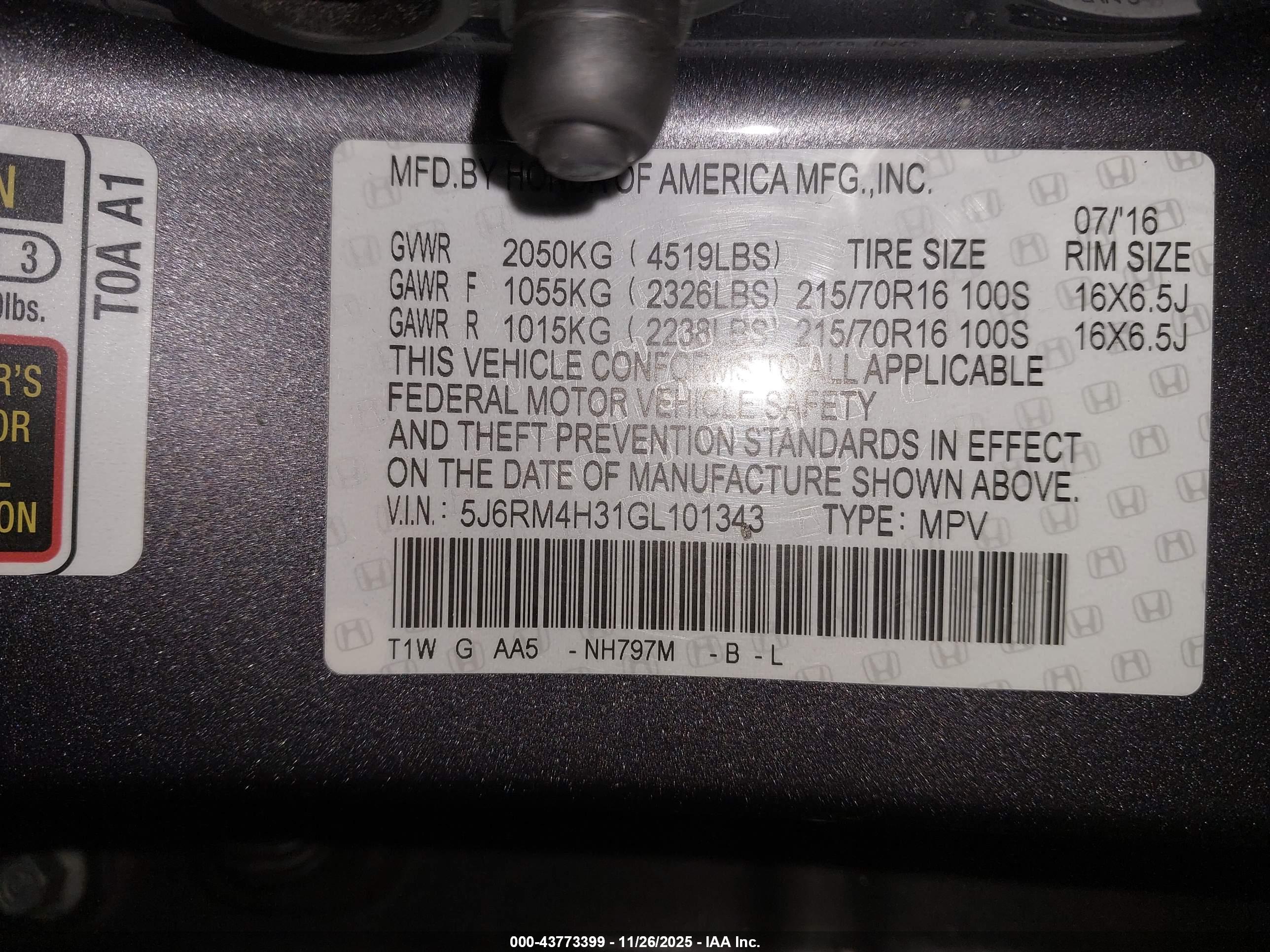 HONDA CR-V image 9
