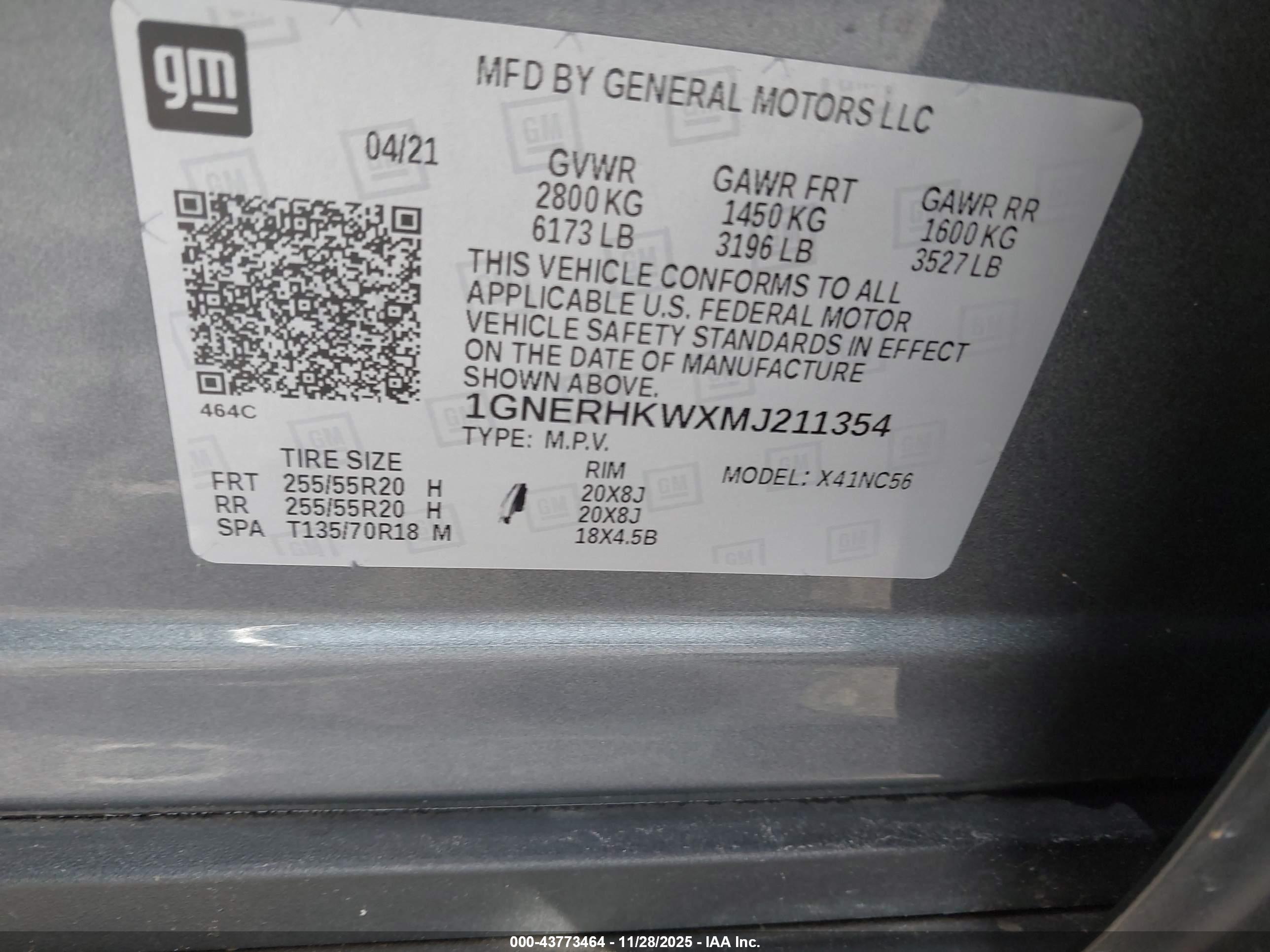 CHEVROLET TRAVERSE image 9