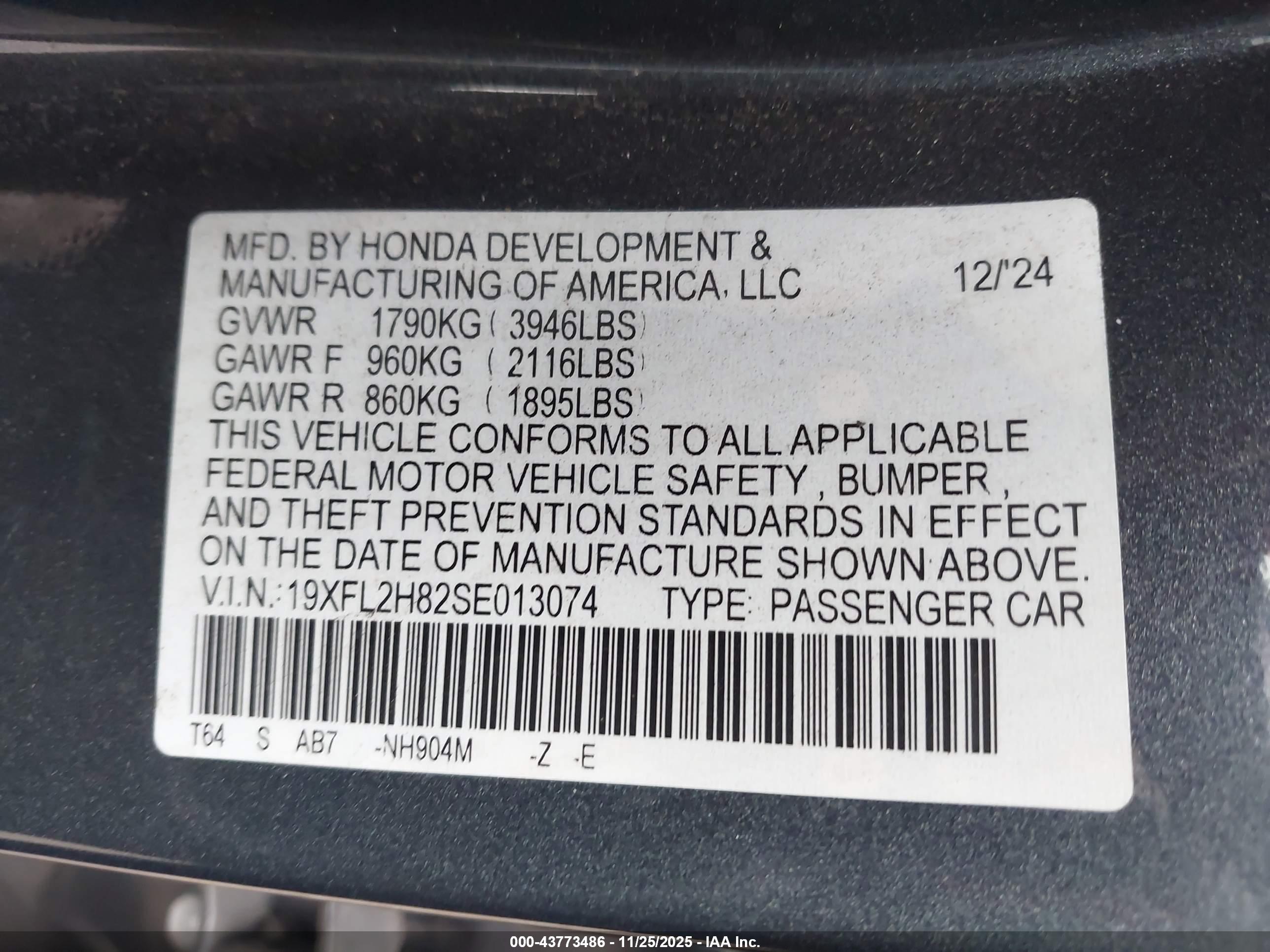 HONDA CIVIC image 9