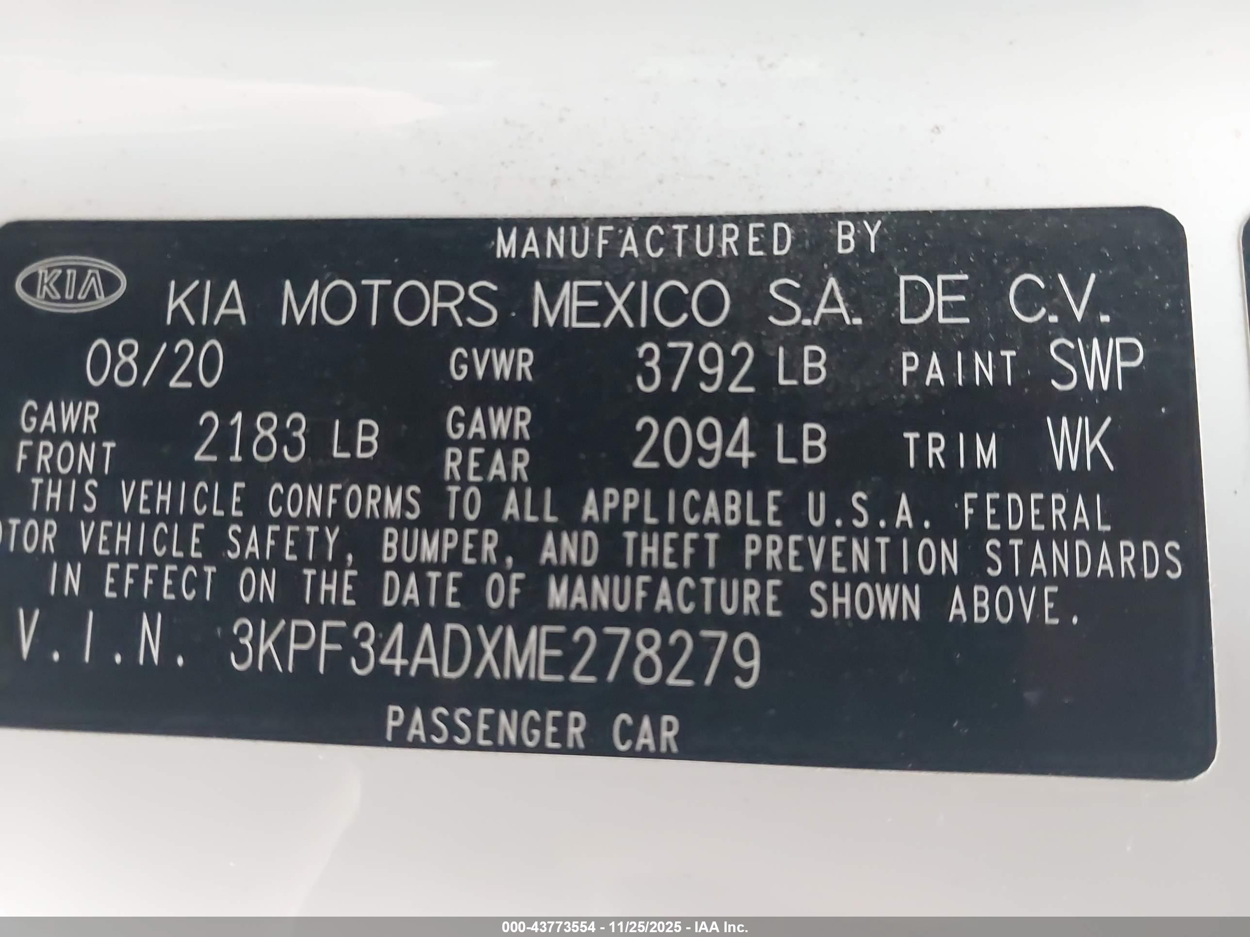 KIA FORTE image 9