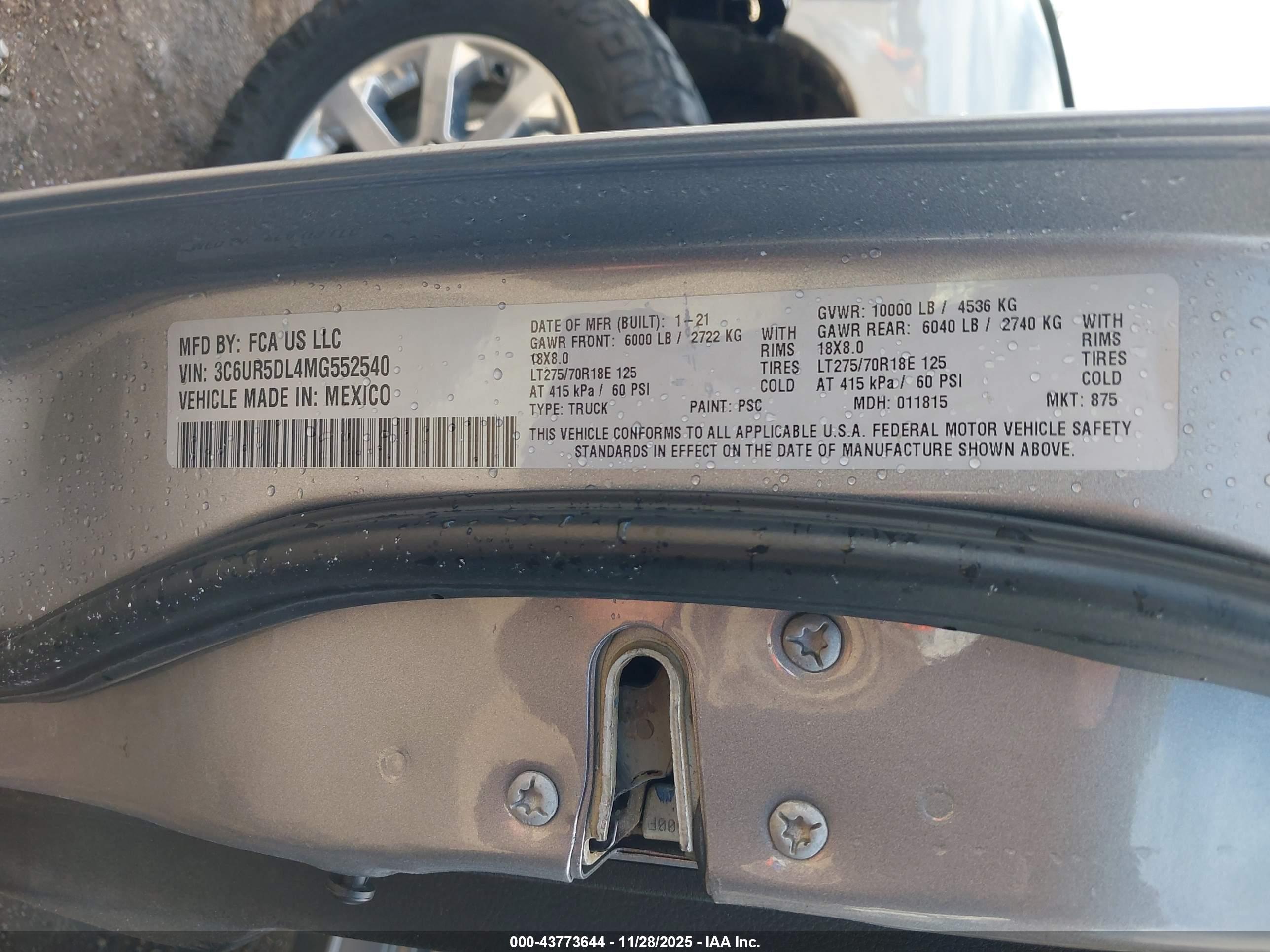RAM 2500 image 9