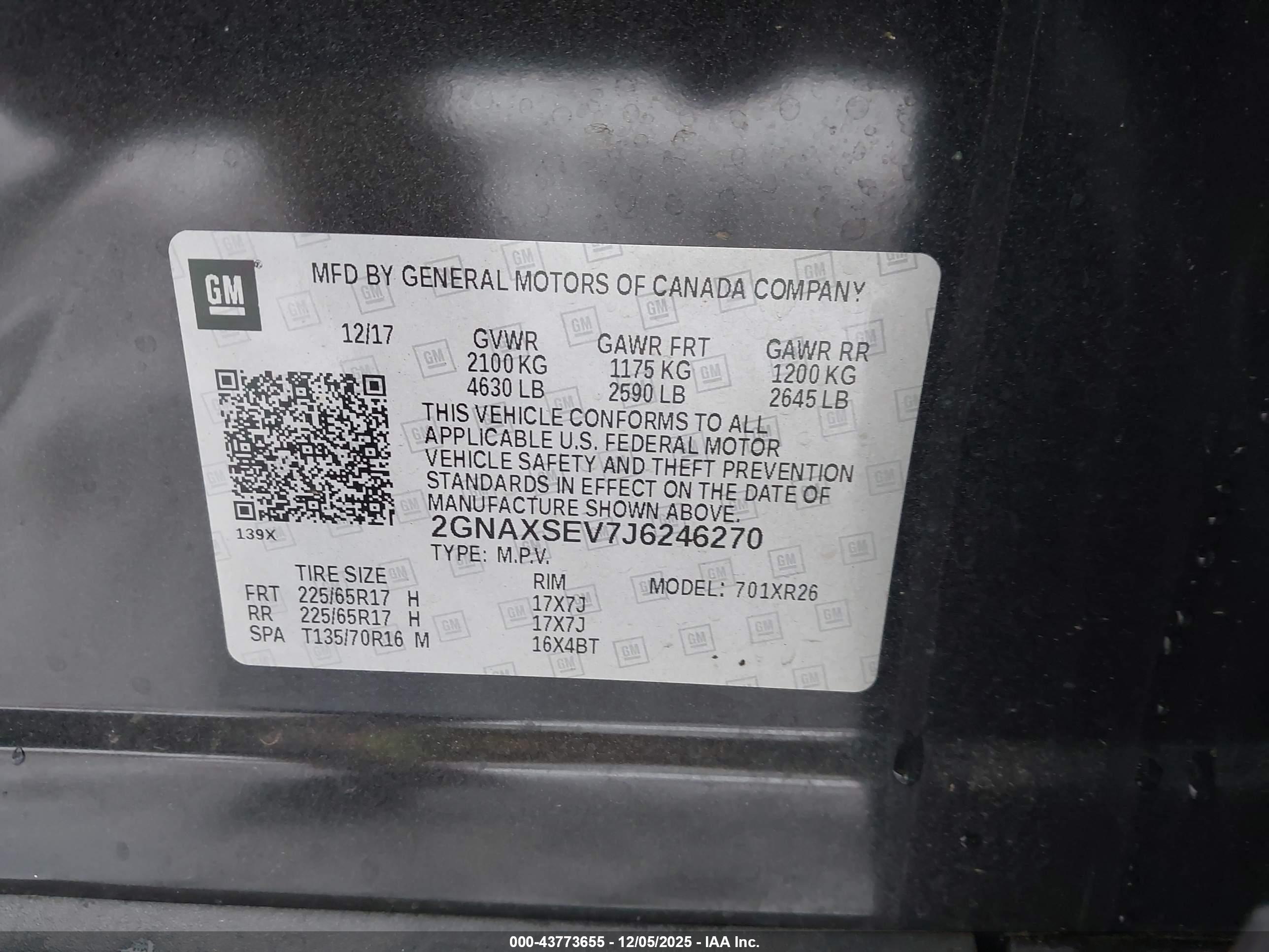 CHEVROLET EQUINOX image 9