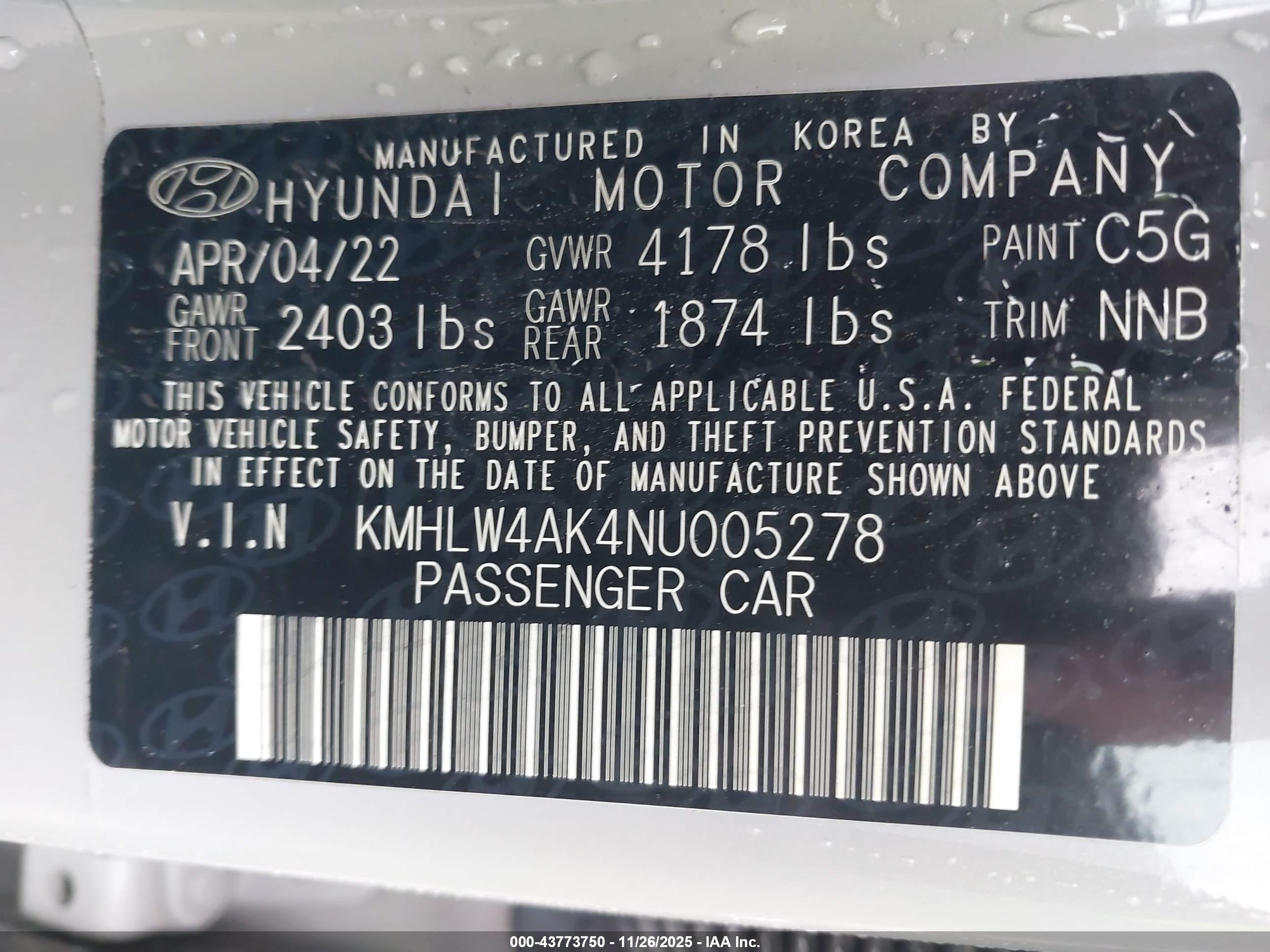 HYUNDAI ELANTRA image 9