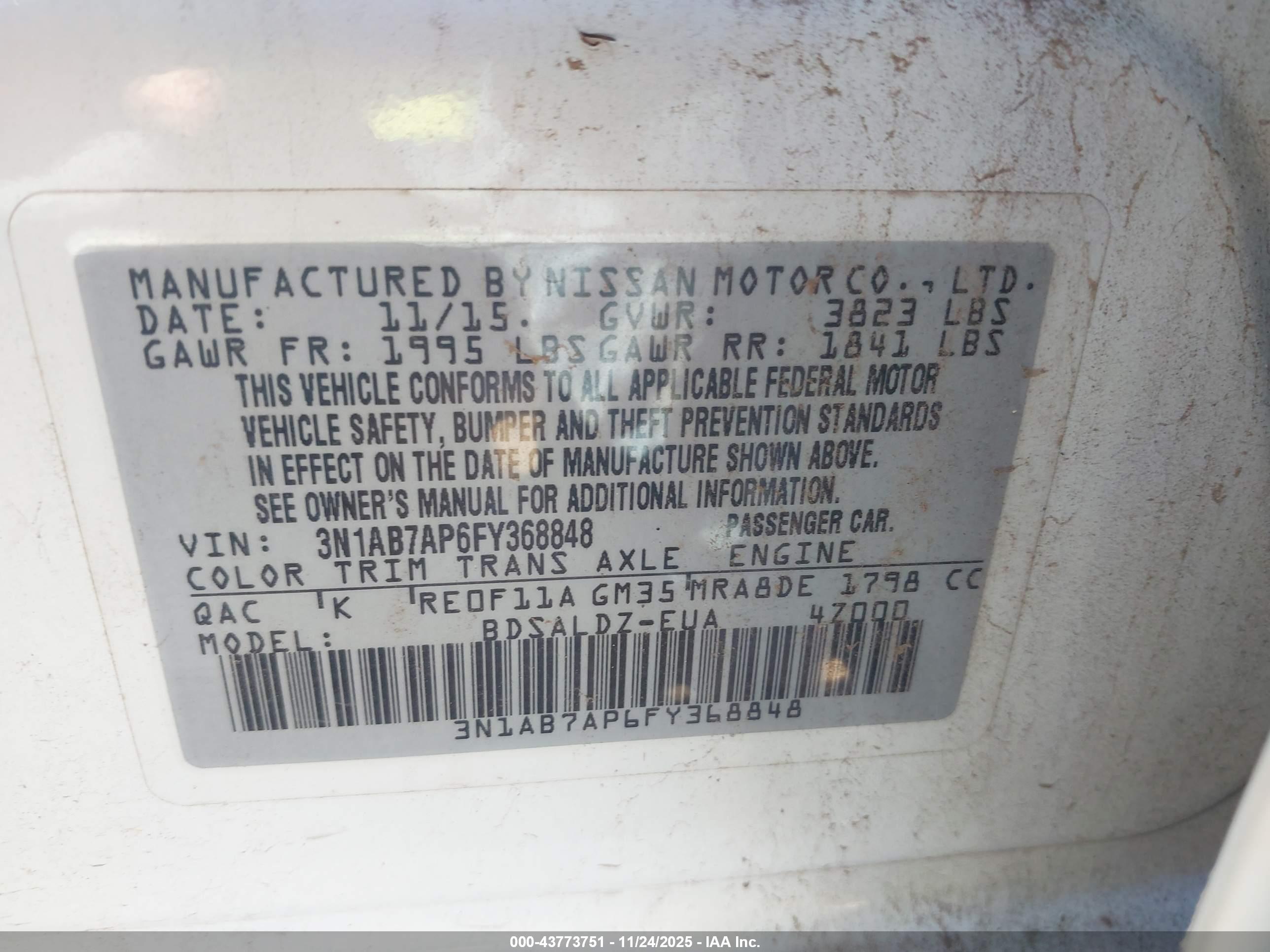 NISSAN SENTRA image 9