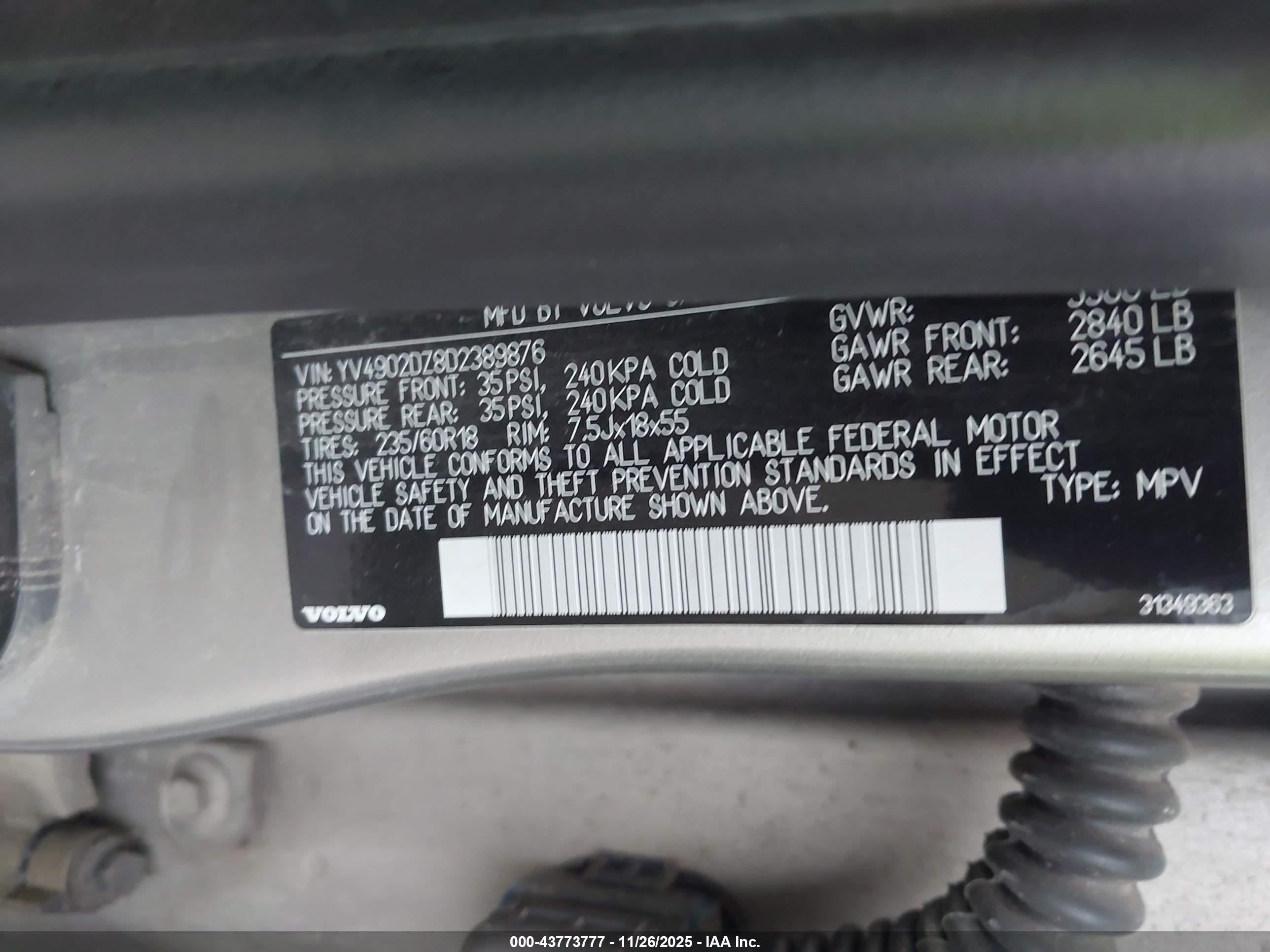 VOLVO XC60 image 9