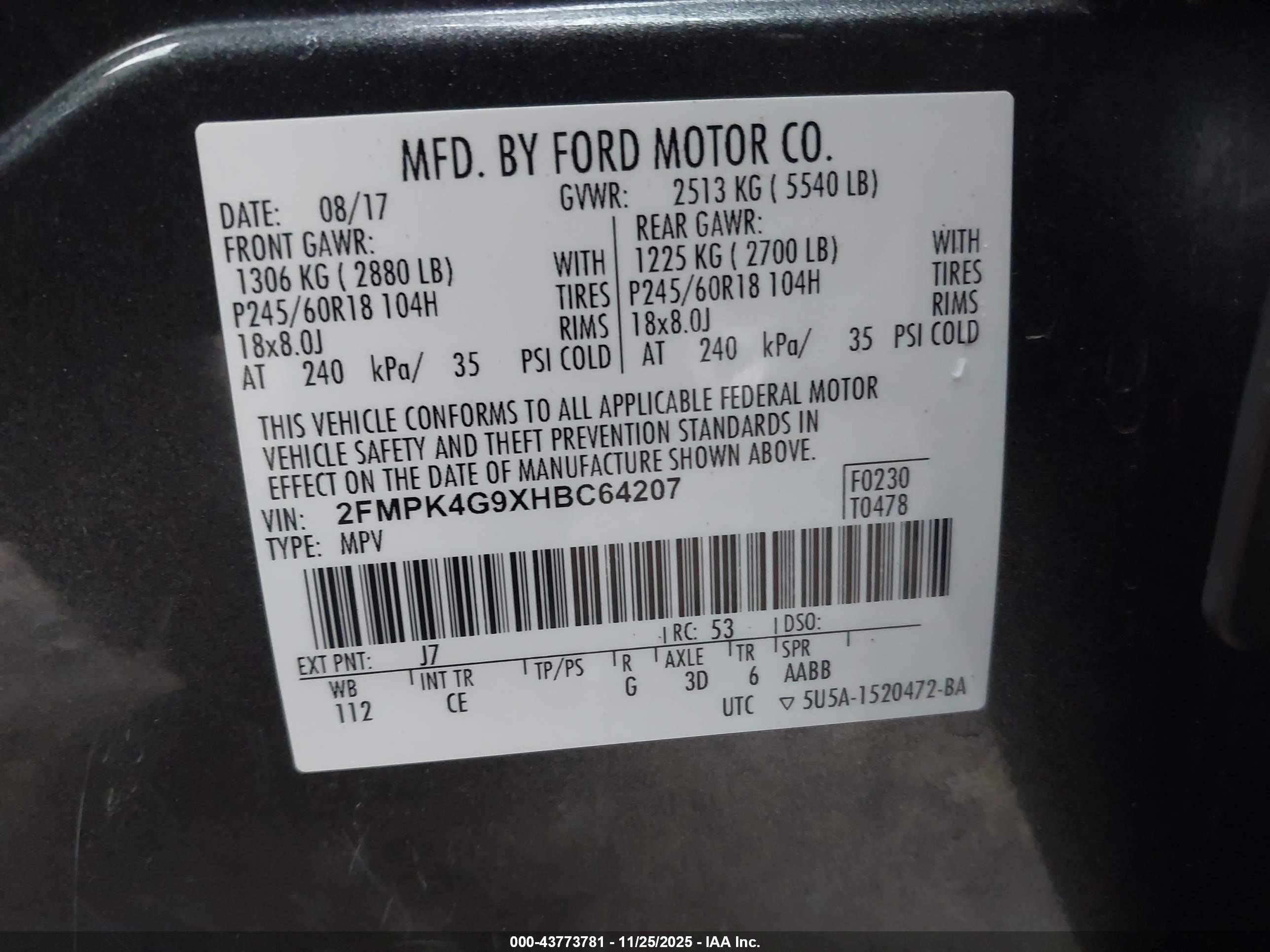 FORD EDGE image 9