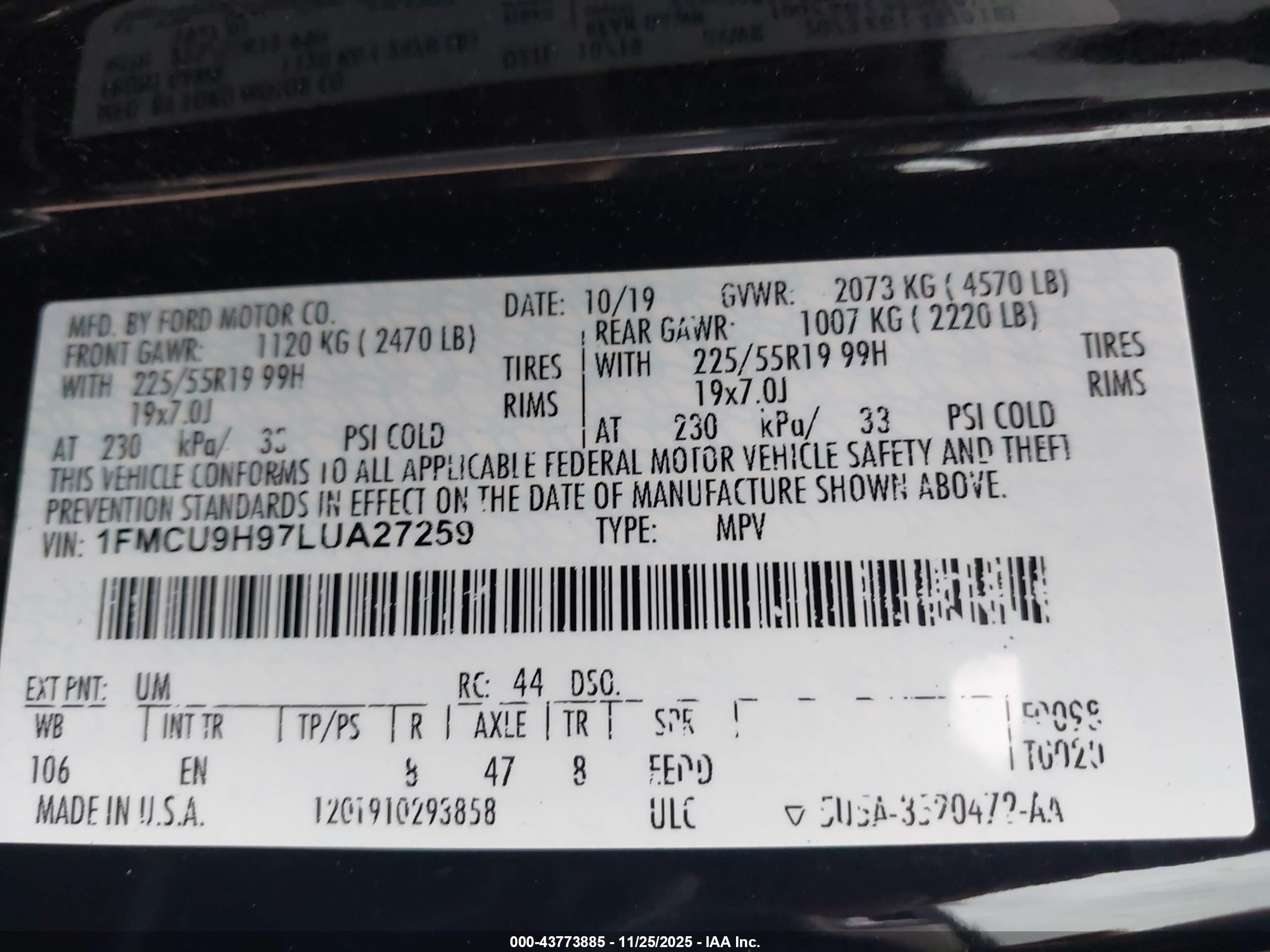 FORD ESCAPE image 9