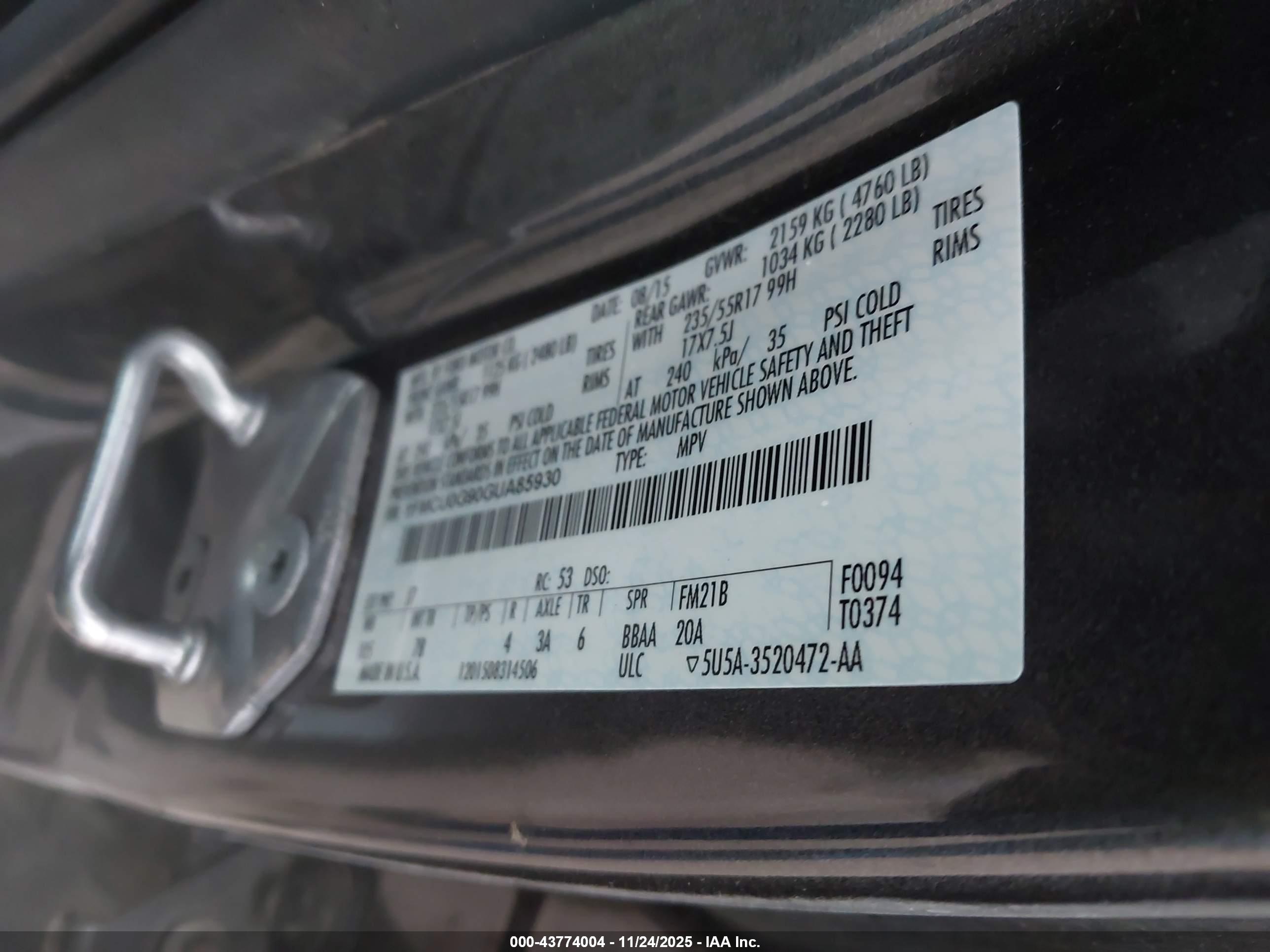 FORD ESCAPE image 9