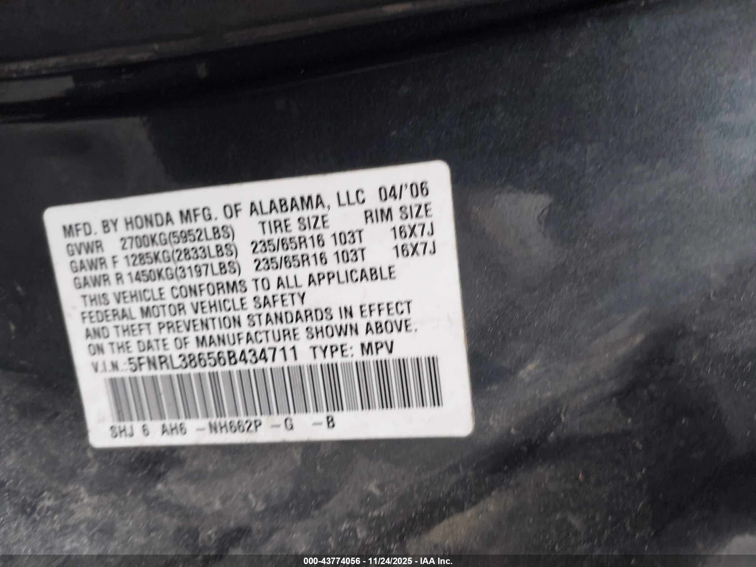 HONDA ODYSSEY image 9