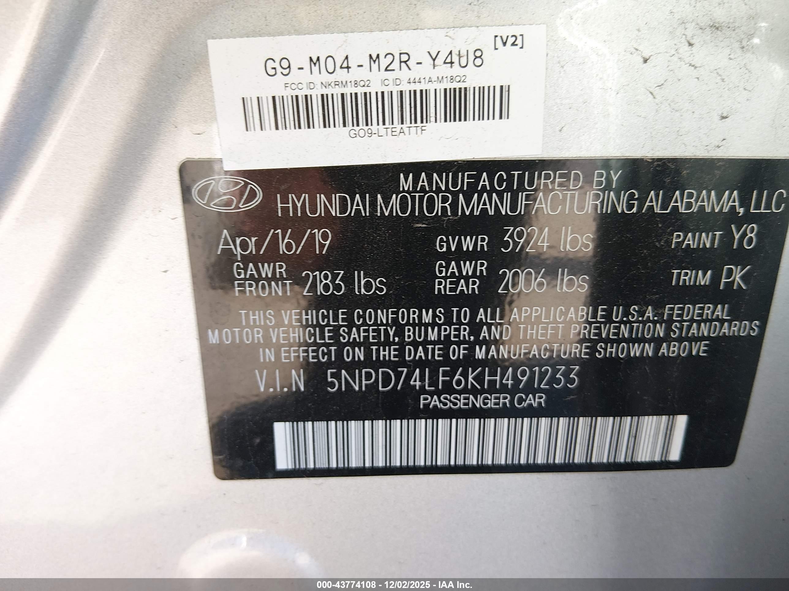HYUNDAI ELANTRA image 9