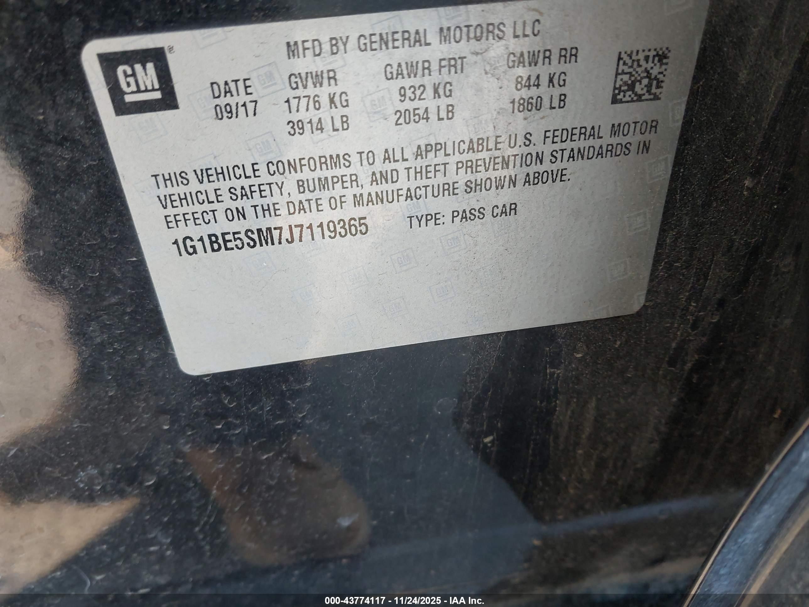 CHEVROLET CRUZE image 9