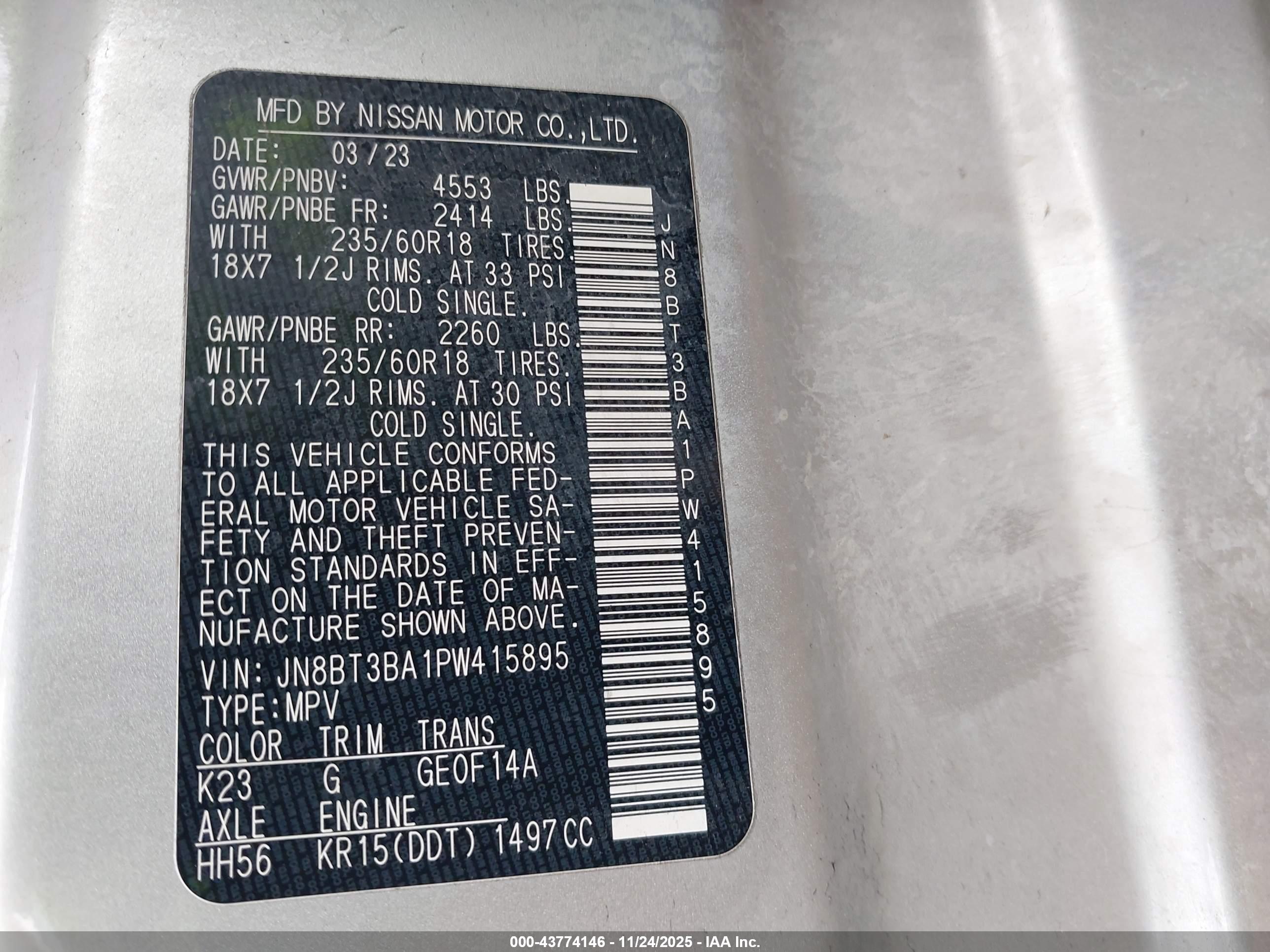 NISSAN ROGUE image 9