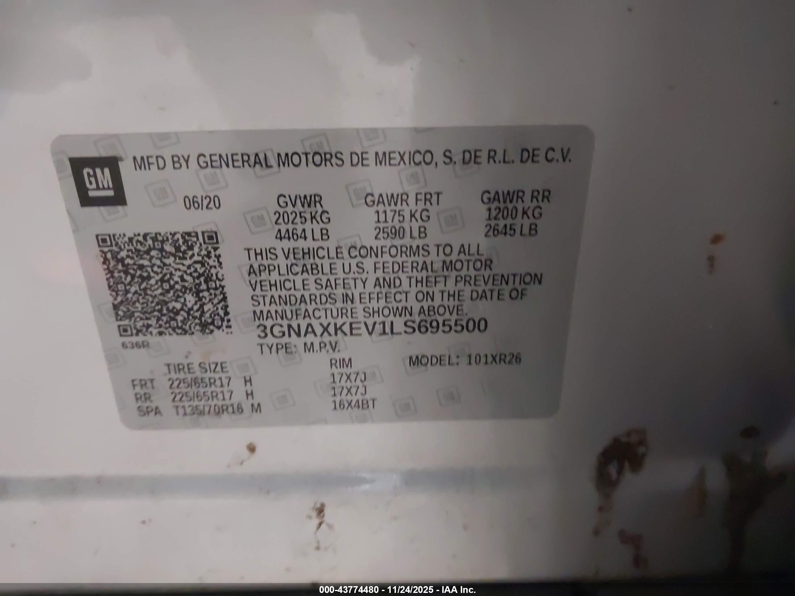 CHEVROLET EQUINOX image 9