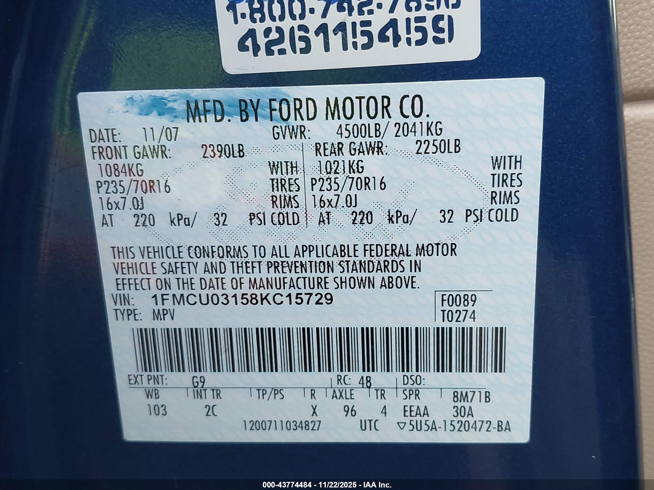 FORD ESCAPE image 9