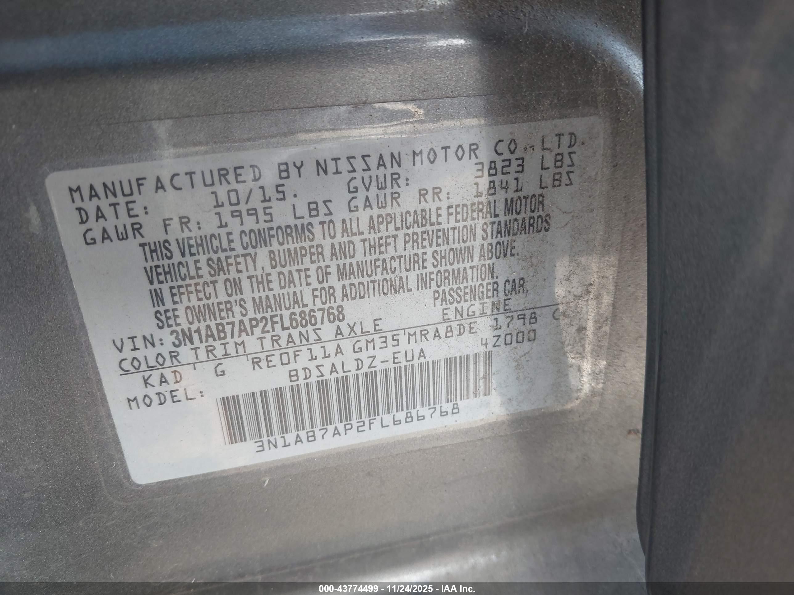 NISSAN SENTRA image 9