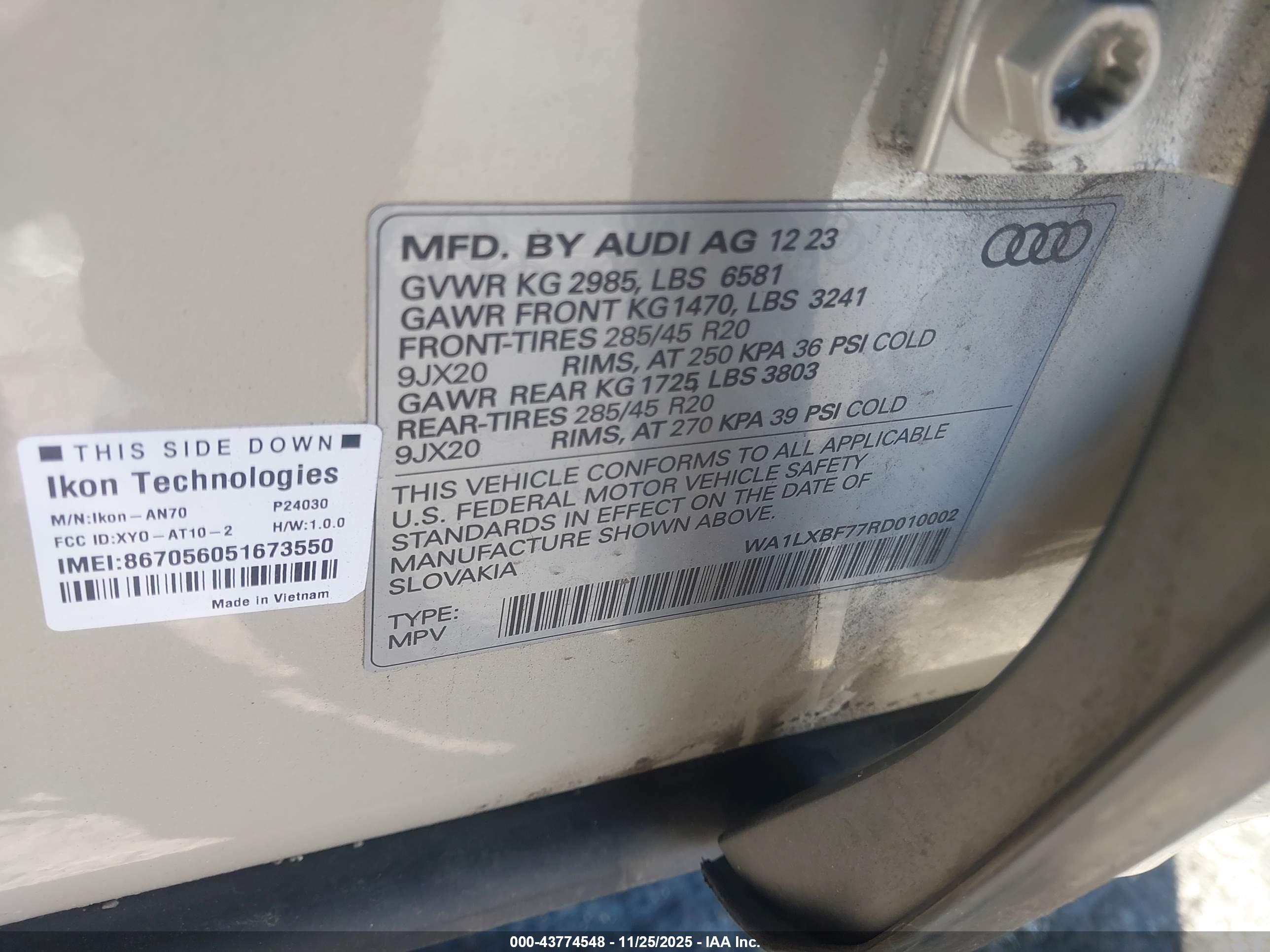 AUDI Q7 image 9
