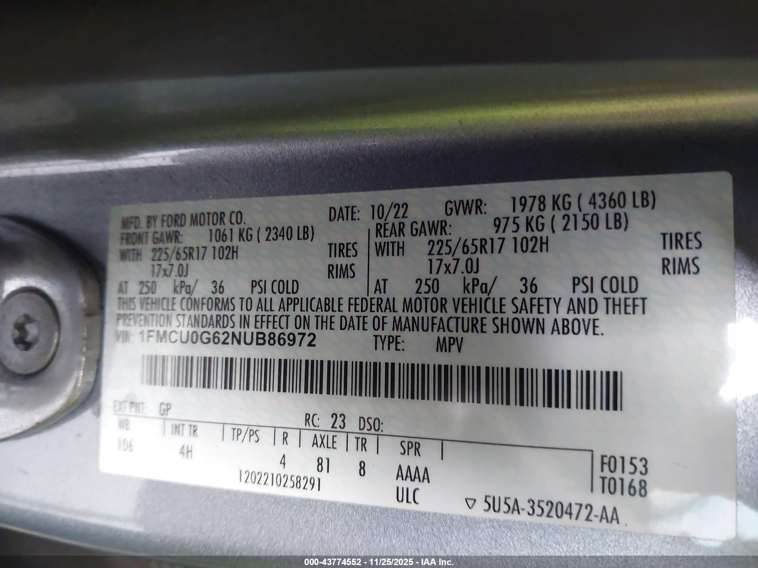 FORD ESCAPE image 9