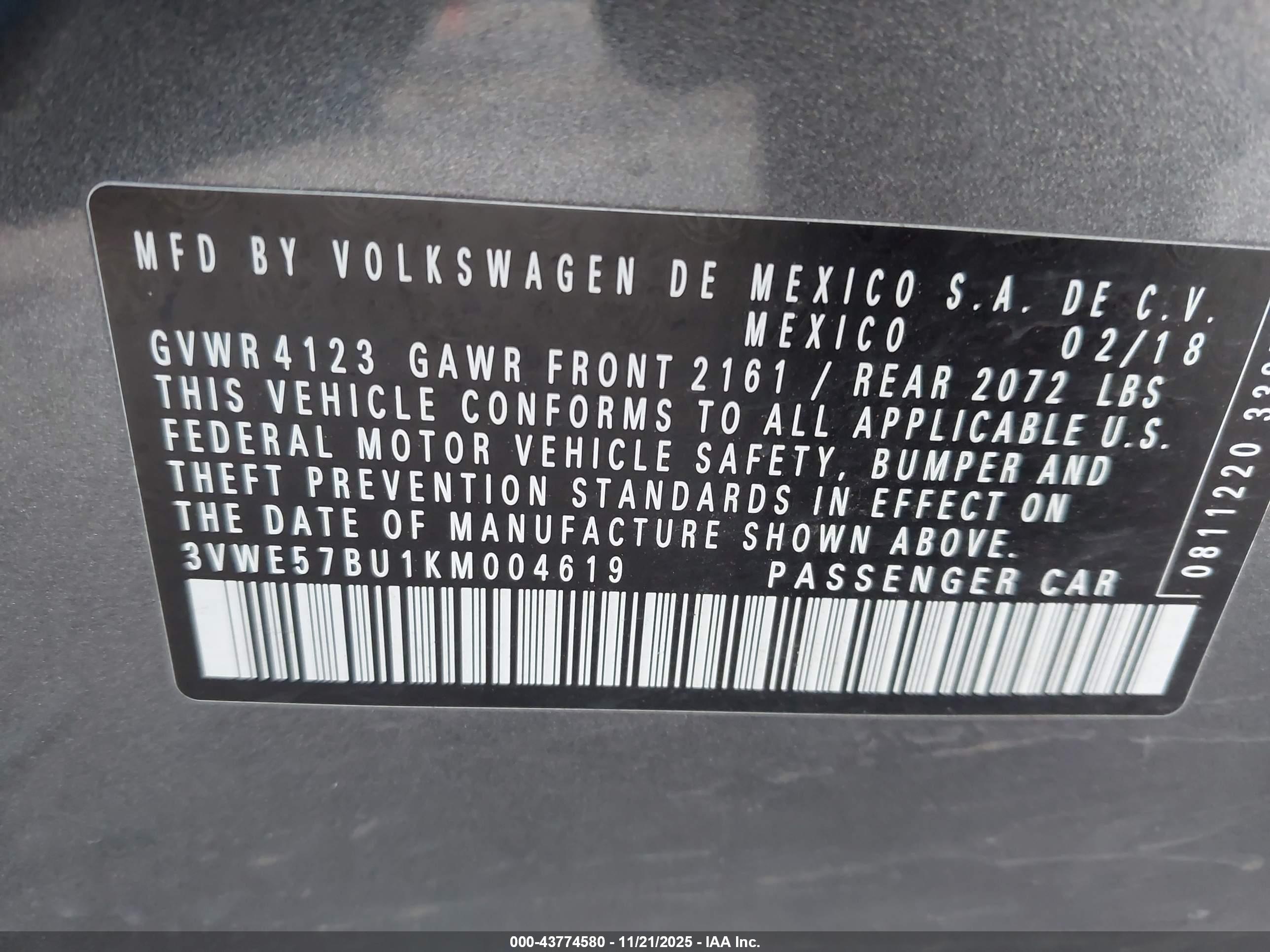 VOLKSWAGEN JETTA image 9