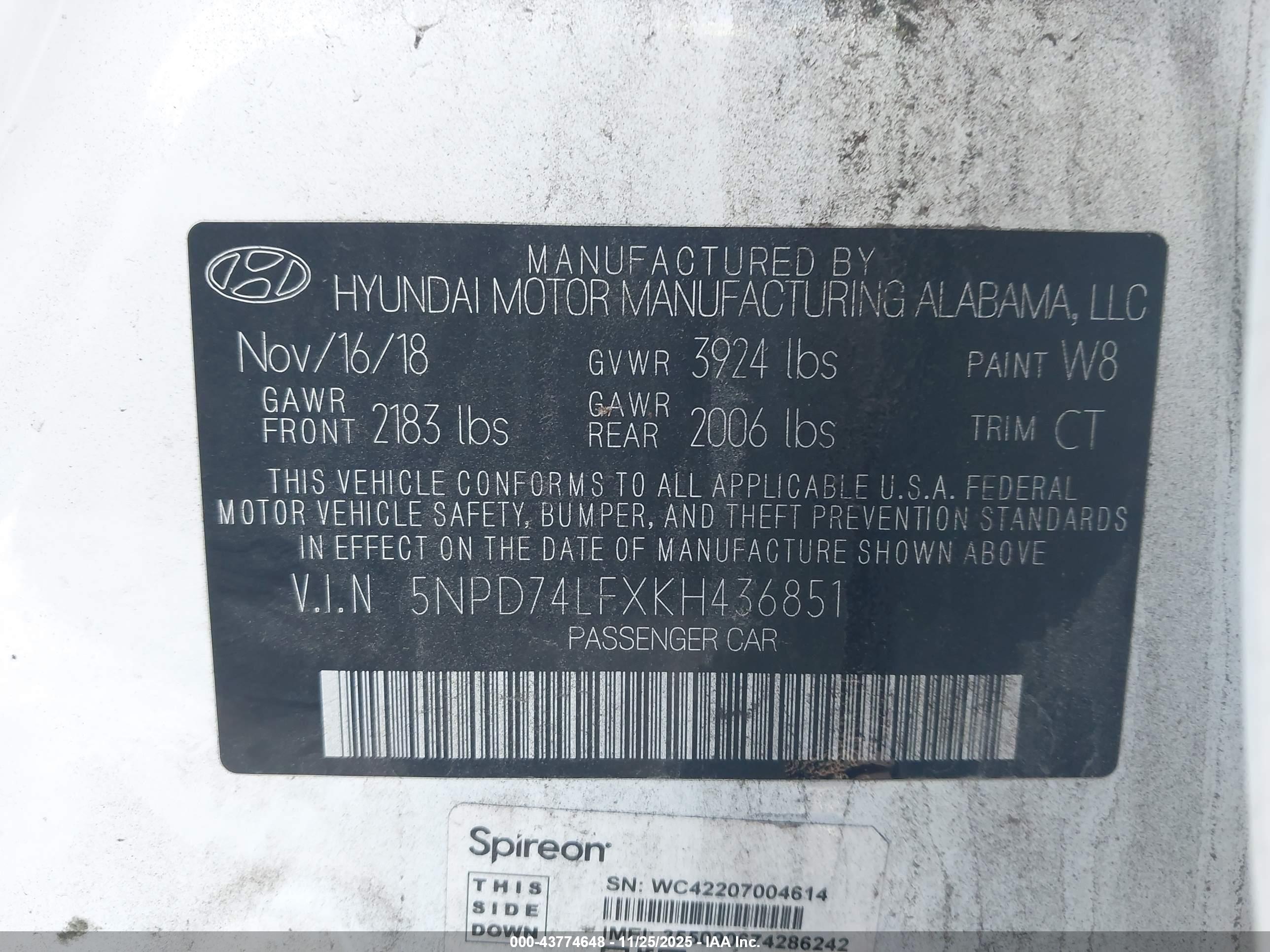 HYUNDAI ELANTRA image 9