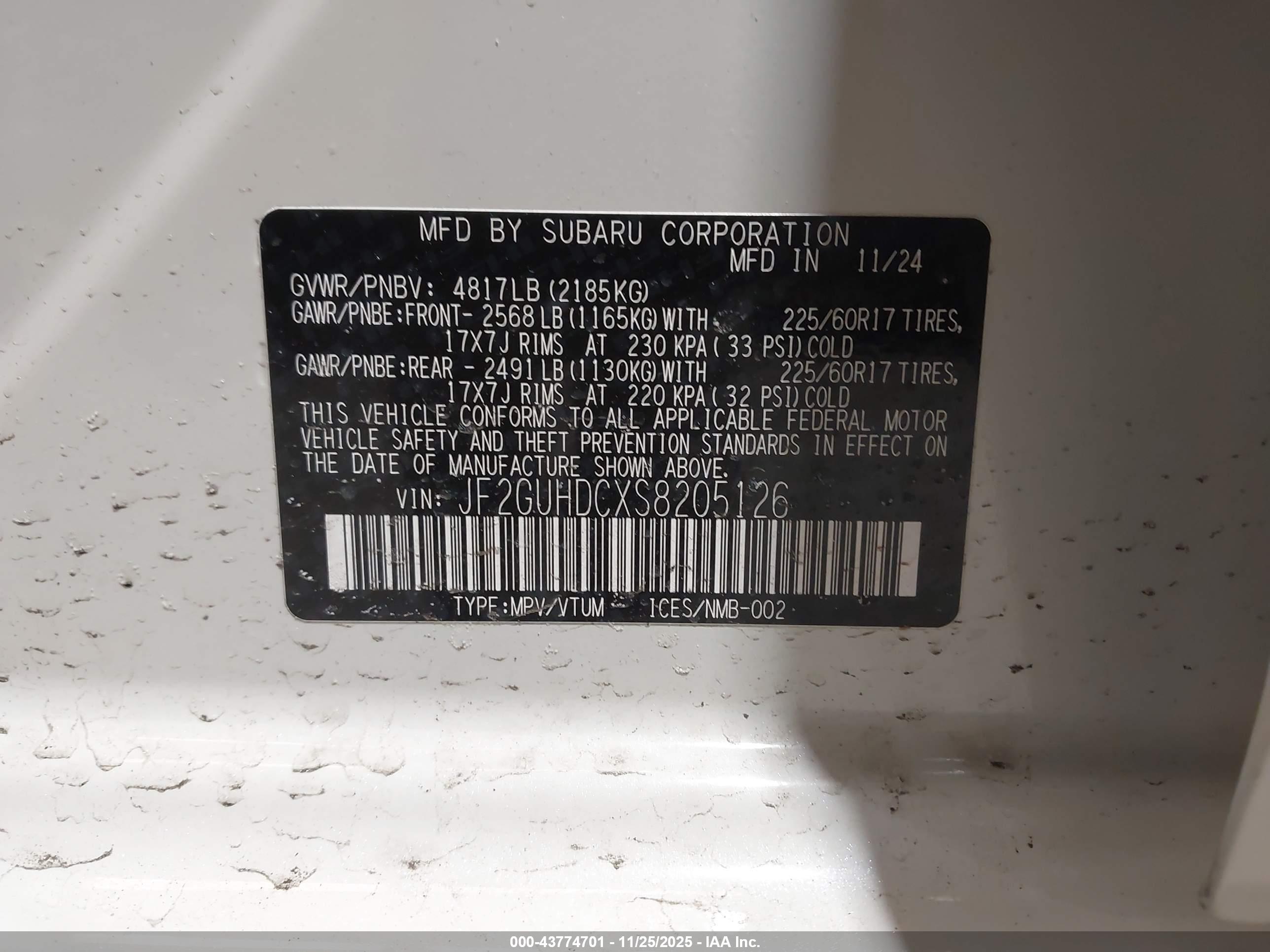 SUBARU CROSSTREK image 9