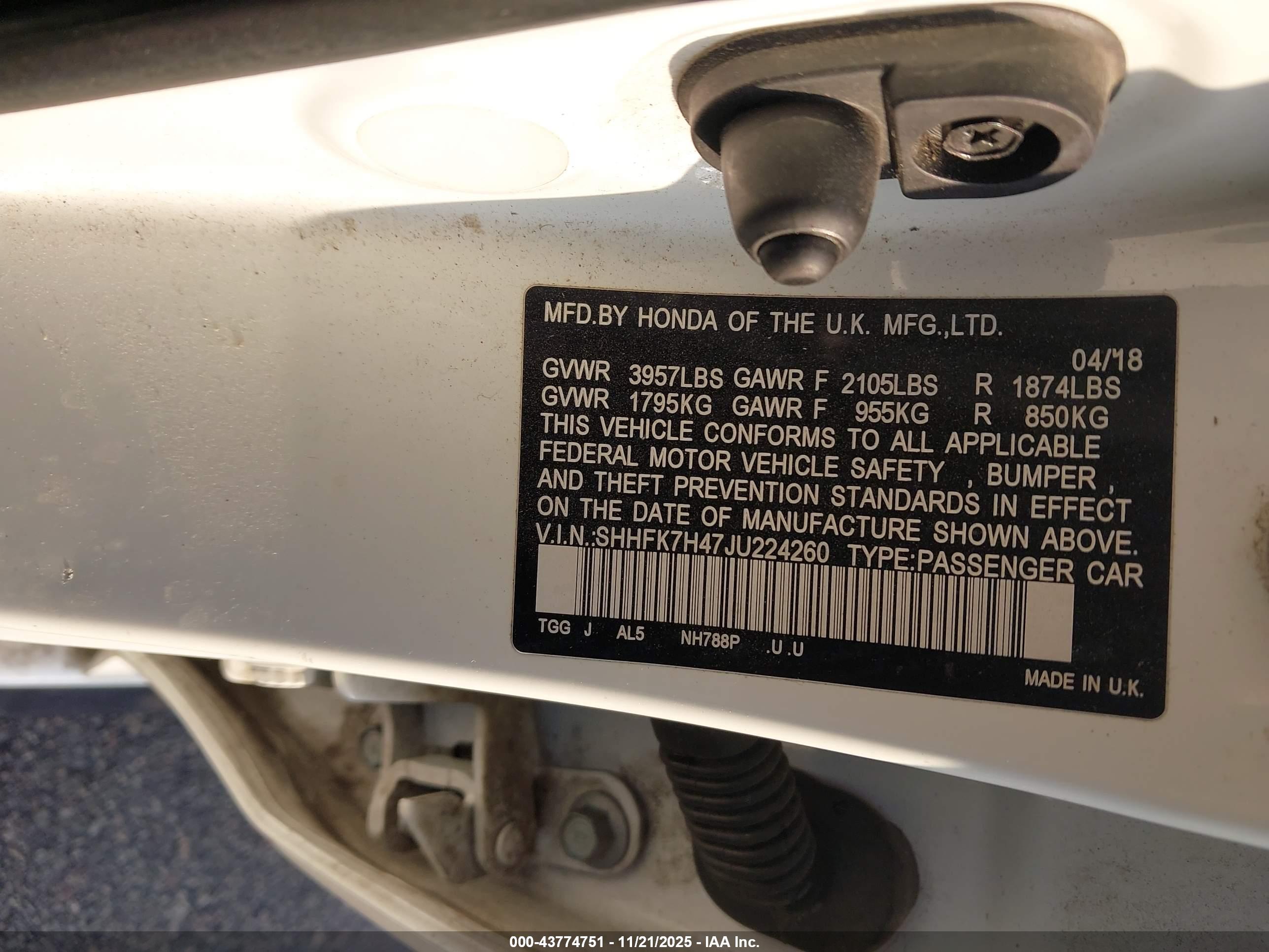 HONDA CIVIC image 9