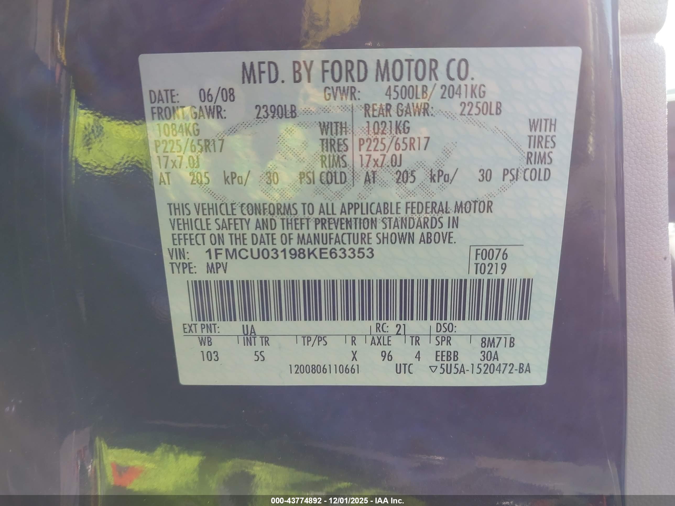 FORD ESCAPE image 9