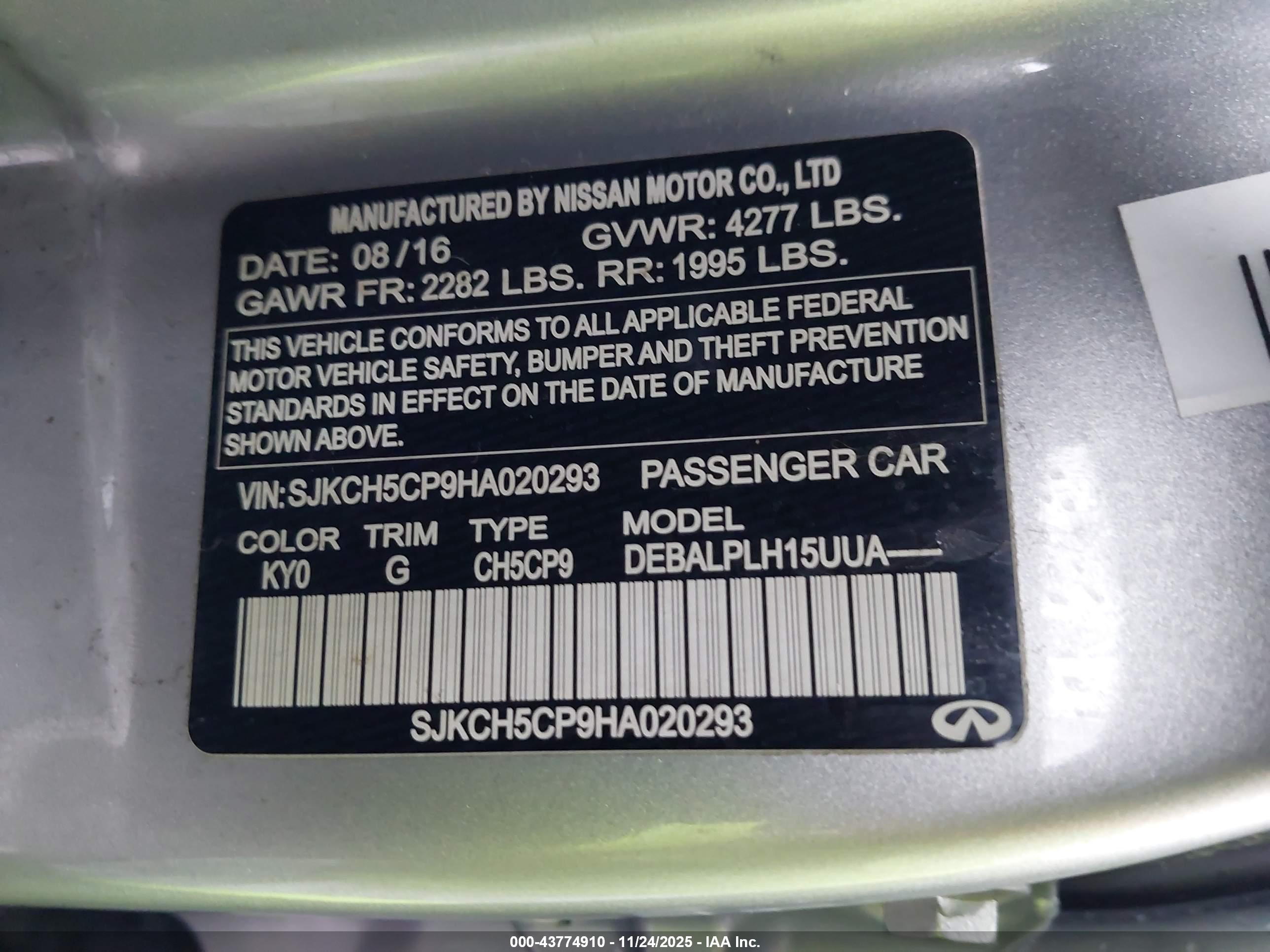 INFINITI QX30 image 9