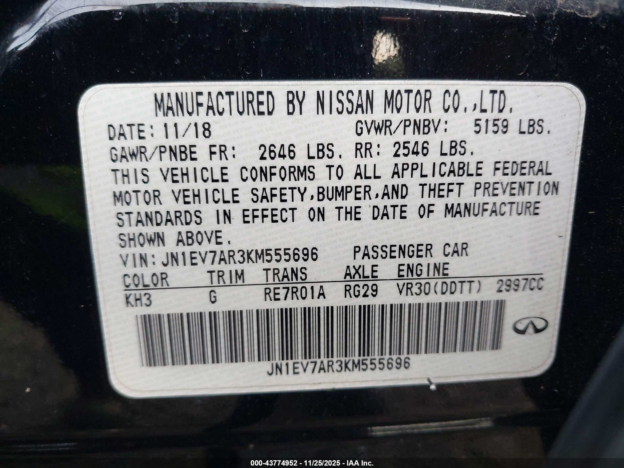 INFINITI Q50 image 9