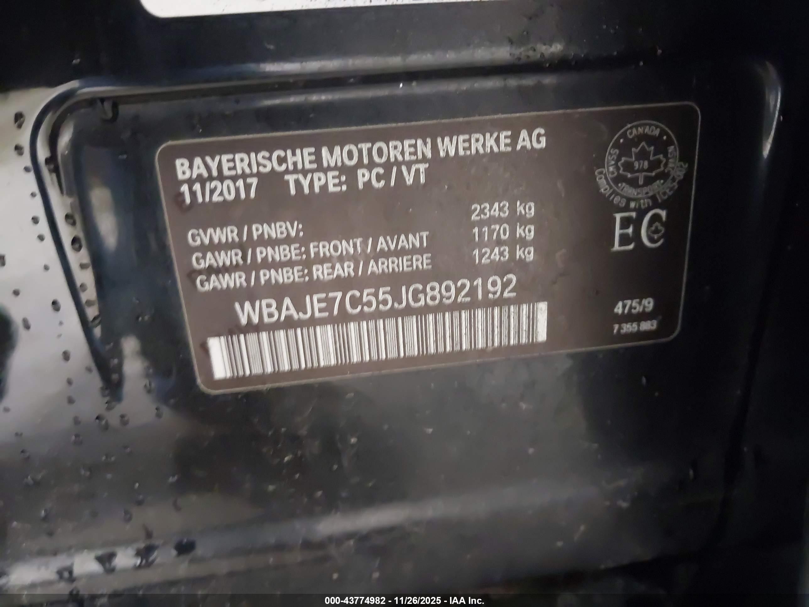 BMW 540I image 9