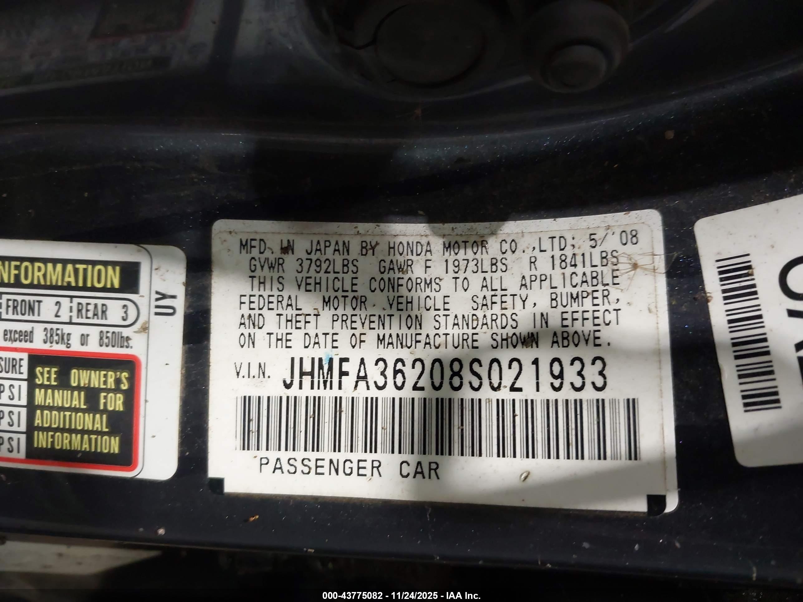 HONDA CIVIC image 9